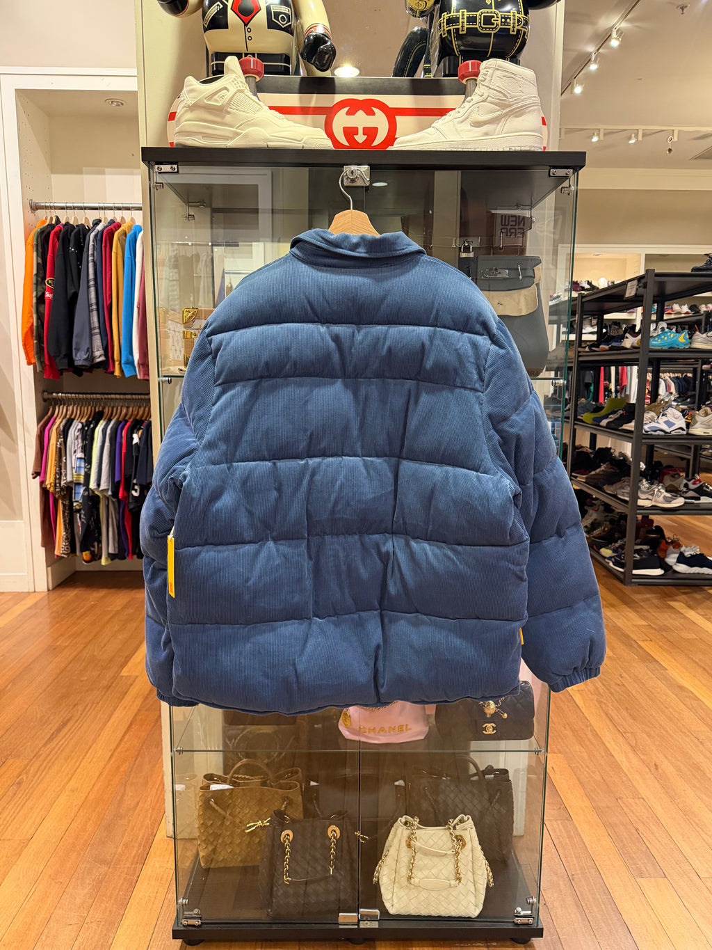 Round Two Corduroy Puffer
Jacket