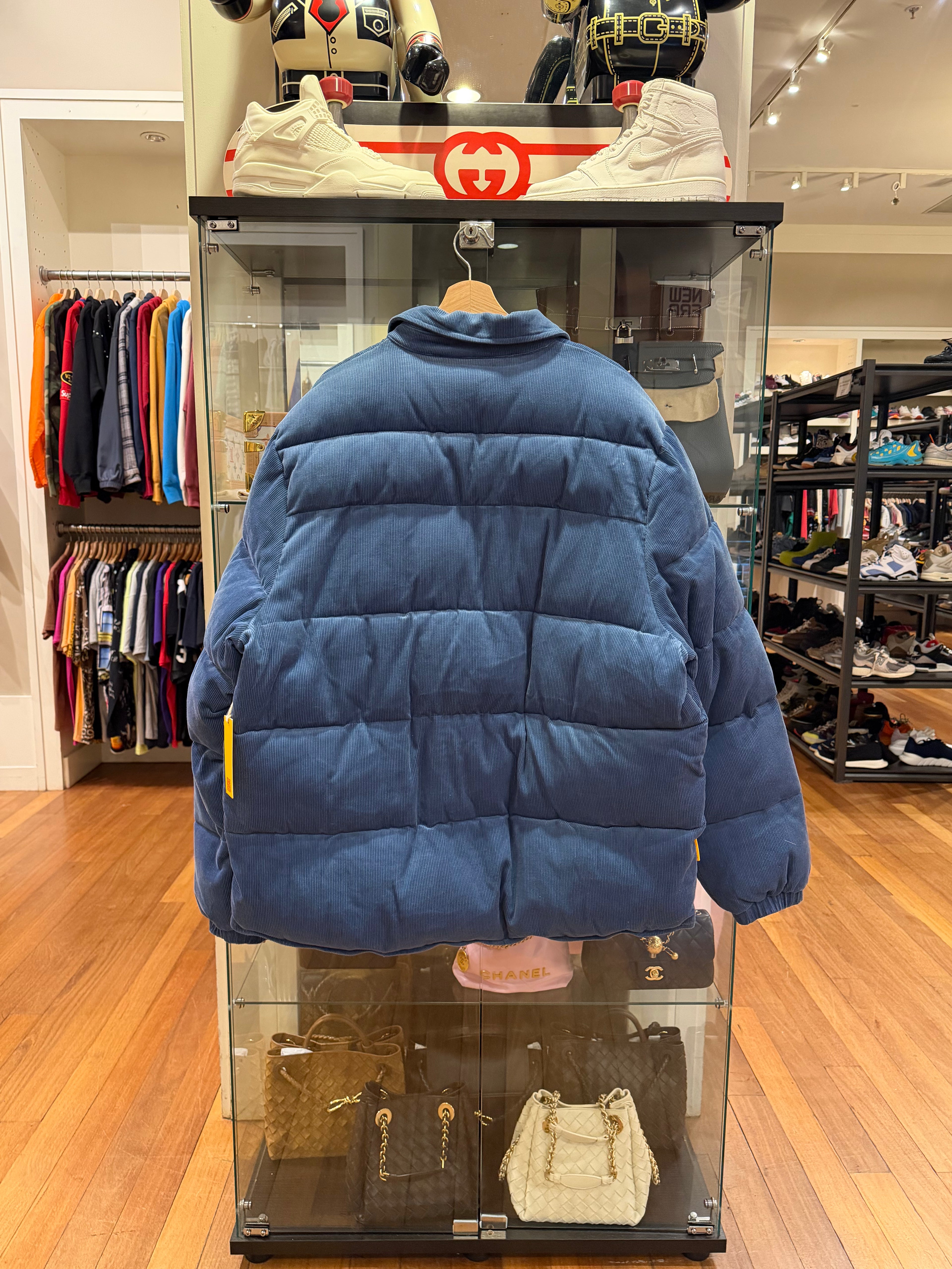 Round Two Corduroy Puffer
Jacket