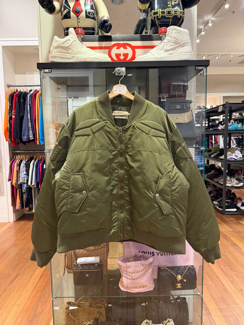 Satoshi Nakamoto FW24 MA-1
Moto Jacket - Olive