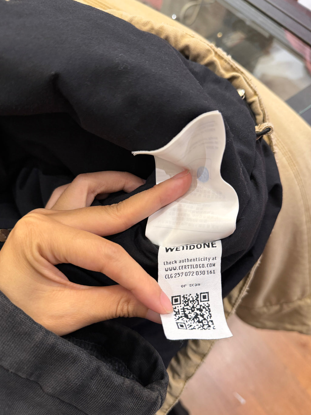WellDone Canvas Layered
Hoodie