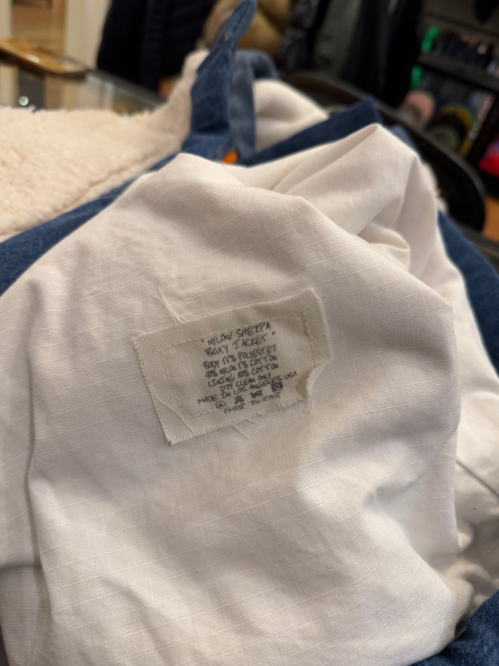Greg Lauren Sherpa Jean Jacket