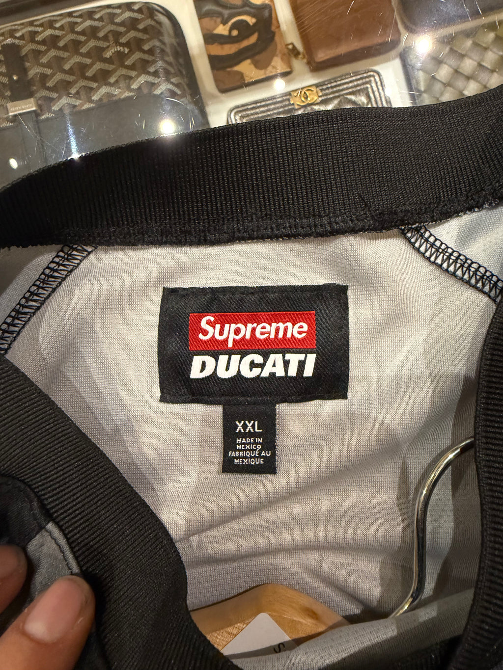 Supreme x Ducati SS24 Soccer Jersey