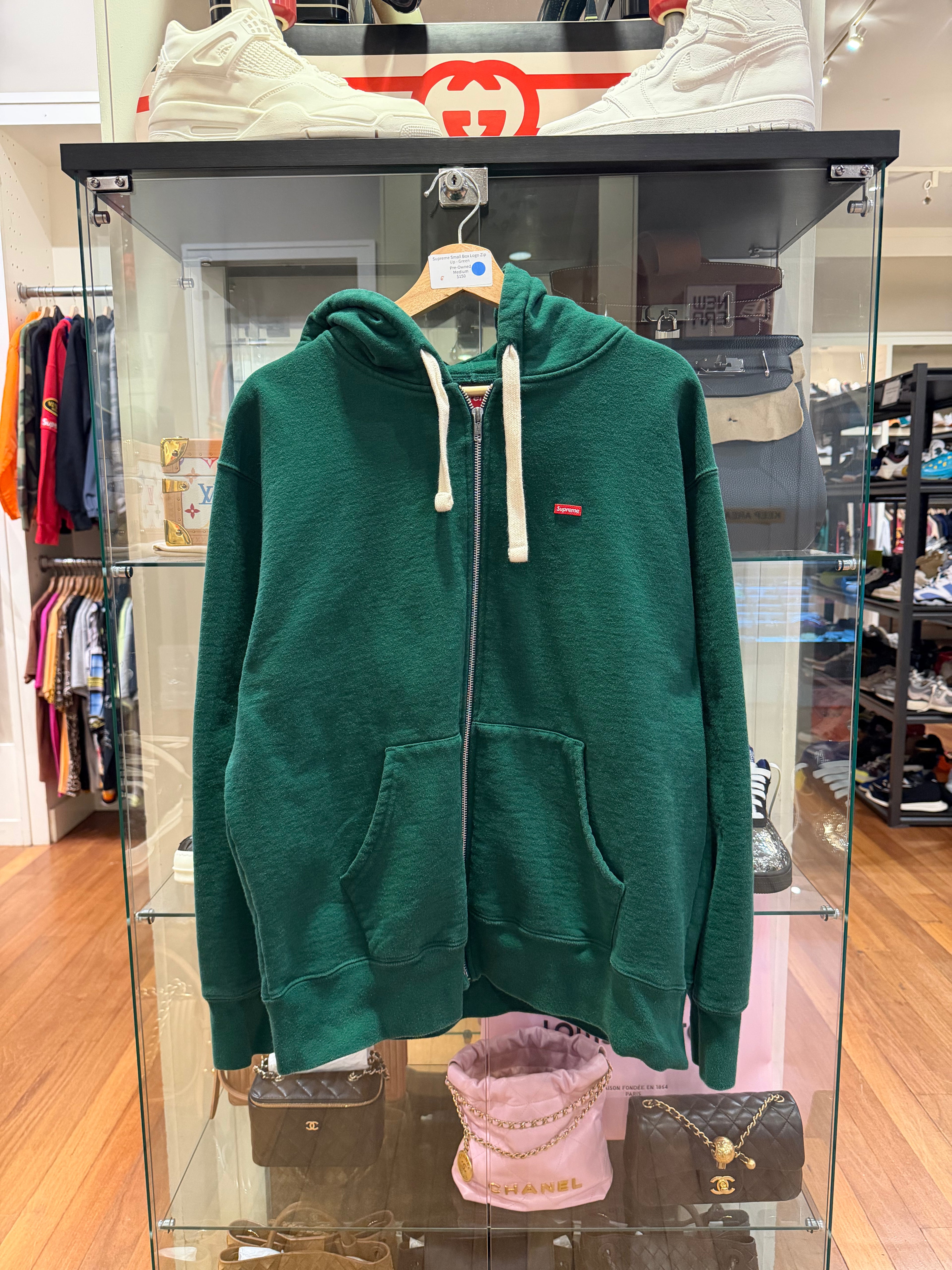Supreme Small Box Logo Zip
Up - Green
