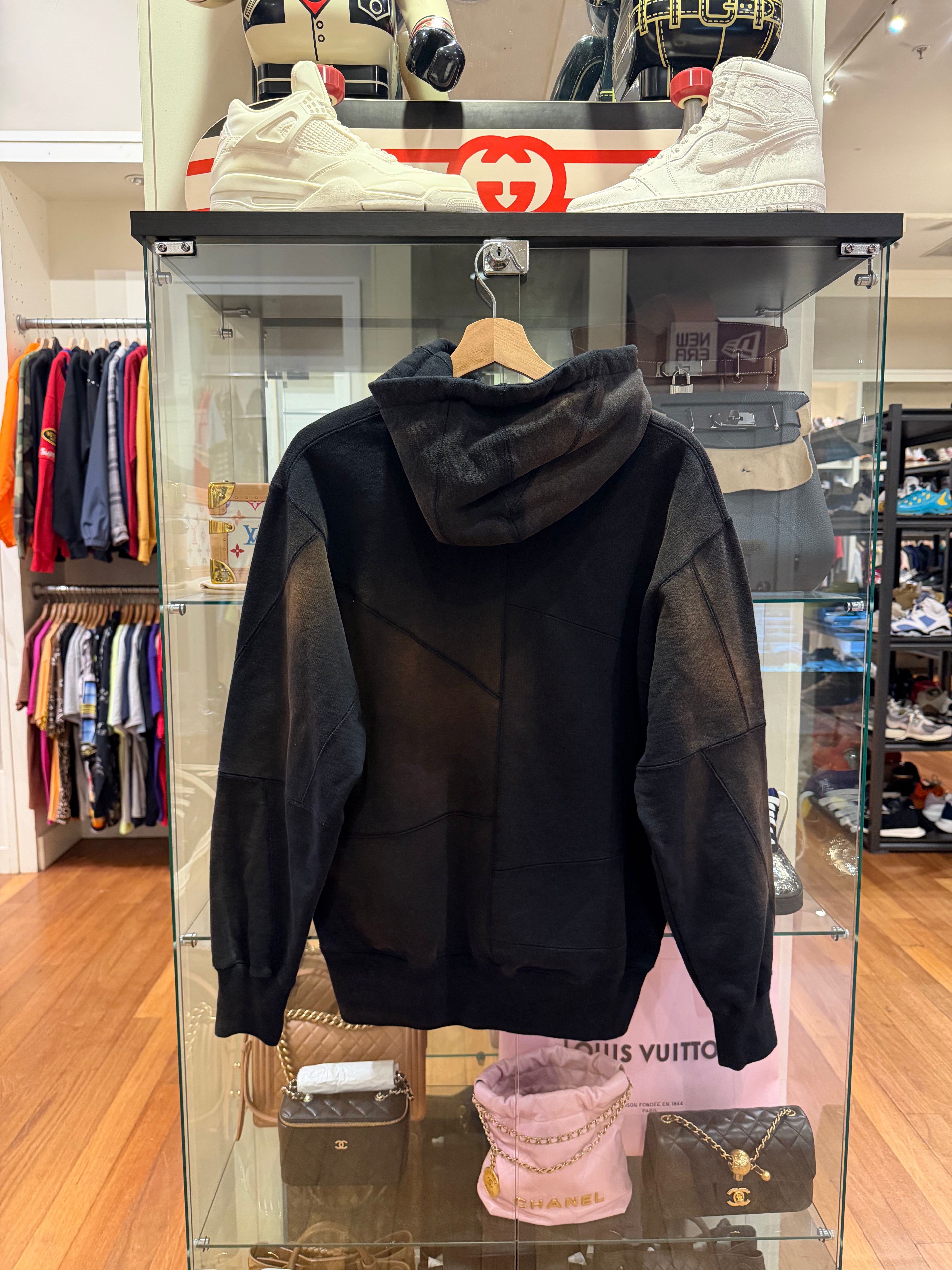 Supreme Patchwork Hoodie -
Black