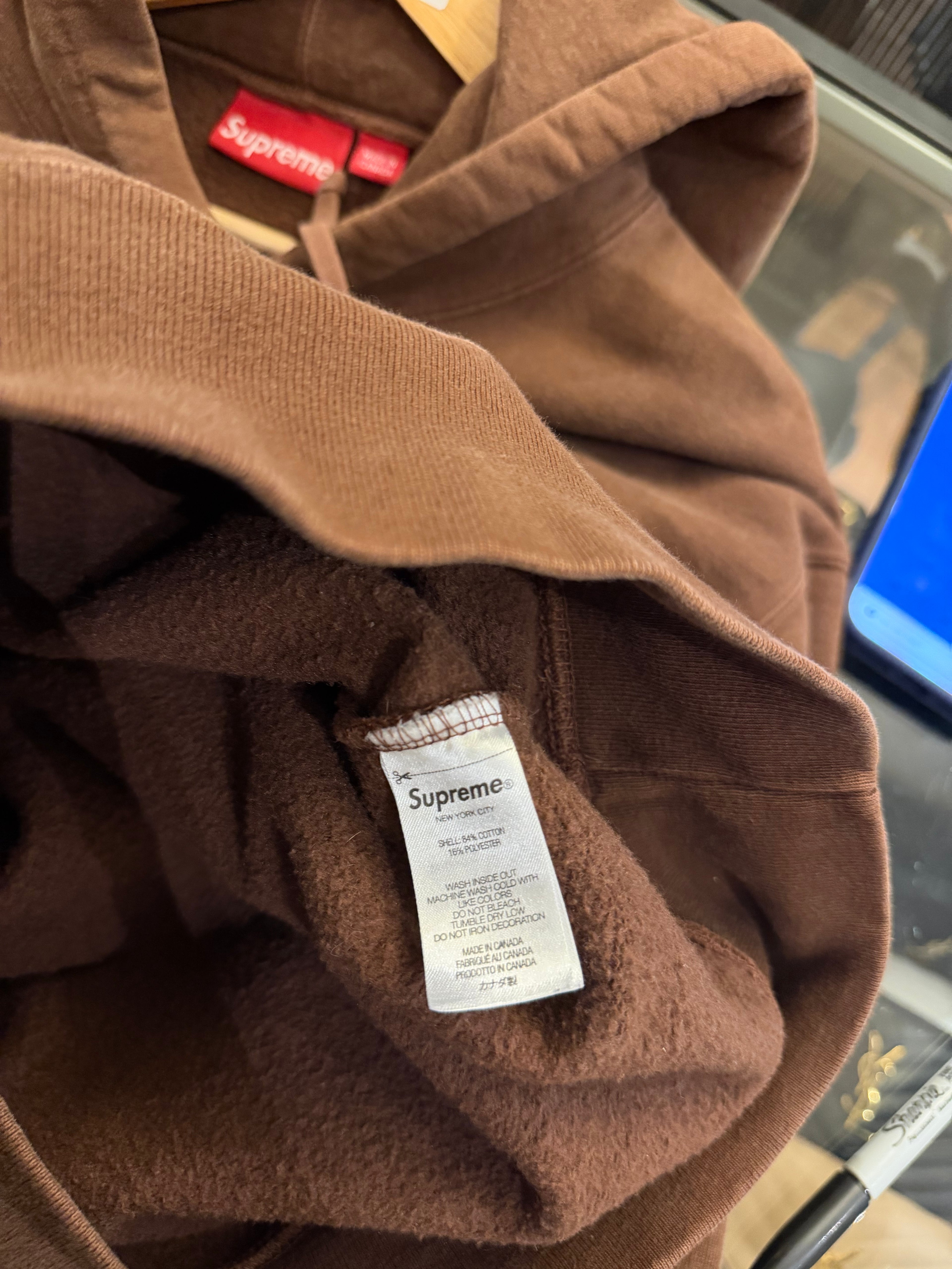 Supreme Bling Box Logo -
Brown
