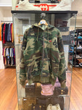 Supreme Small Box Logo Thermal Lined Zip Up- Camo