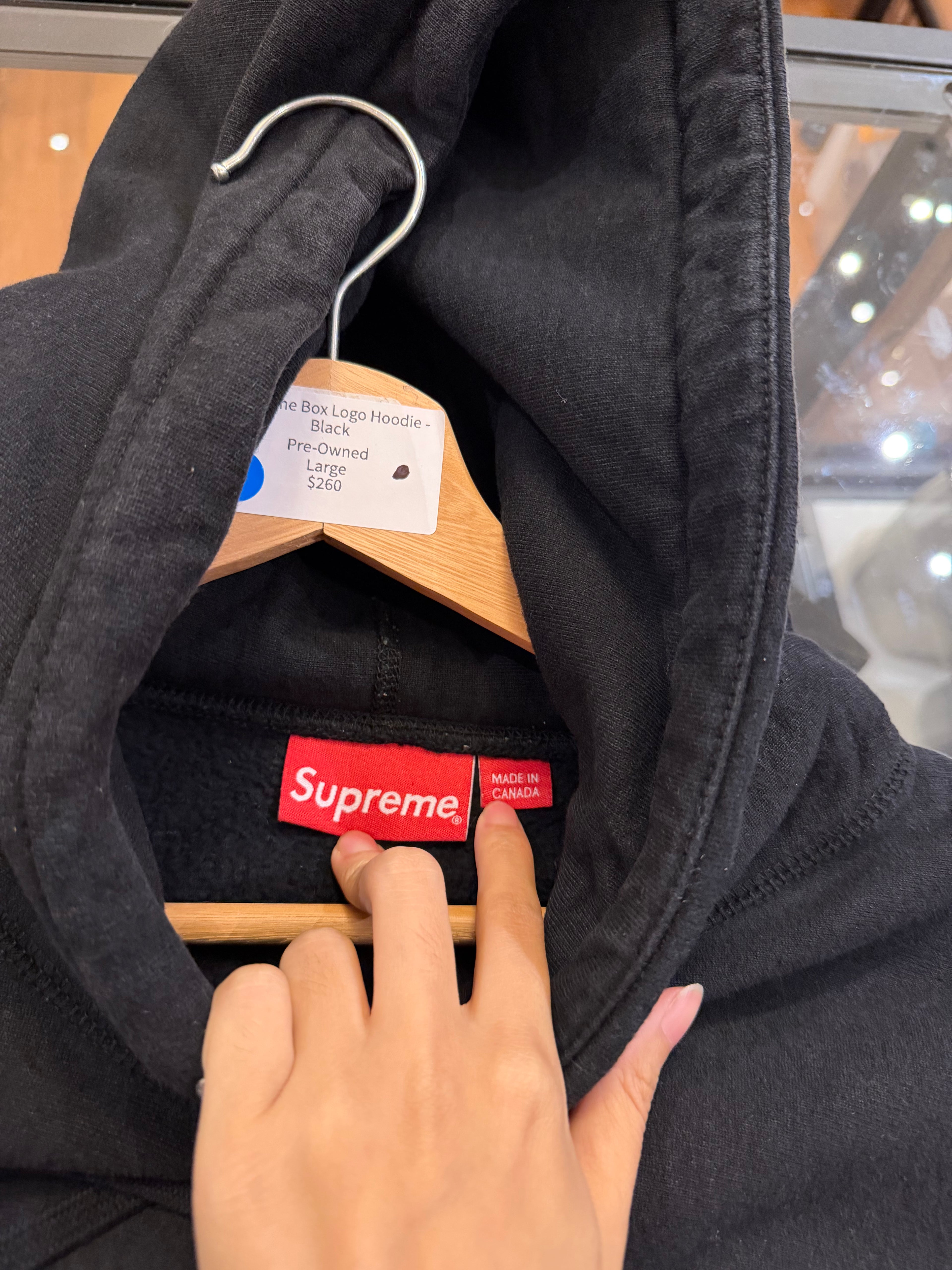 Supreme Box Logo Hoodie -
Black