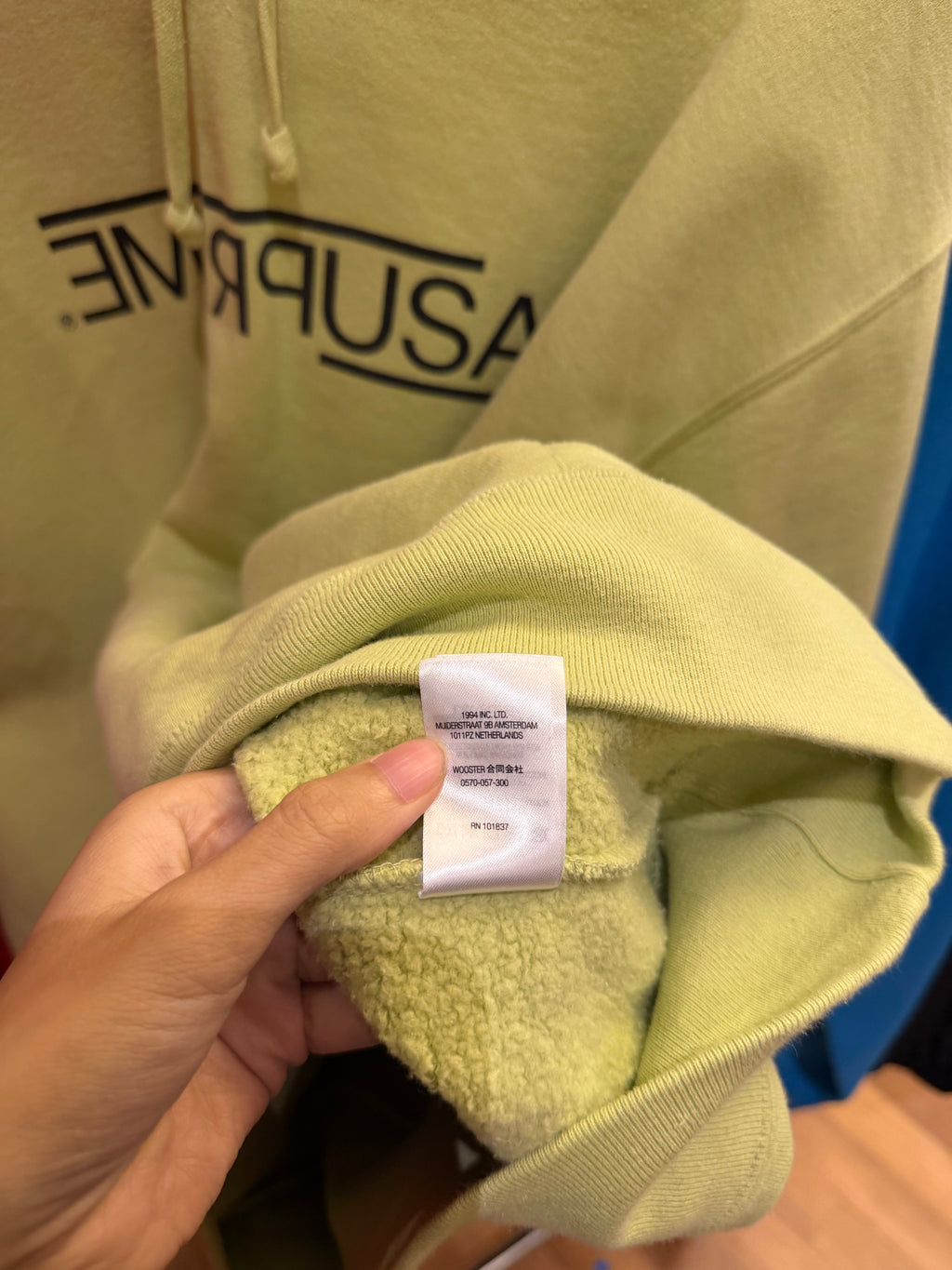 Supreme USA Hoodie - Green