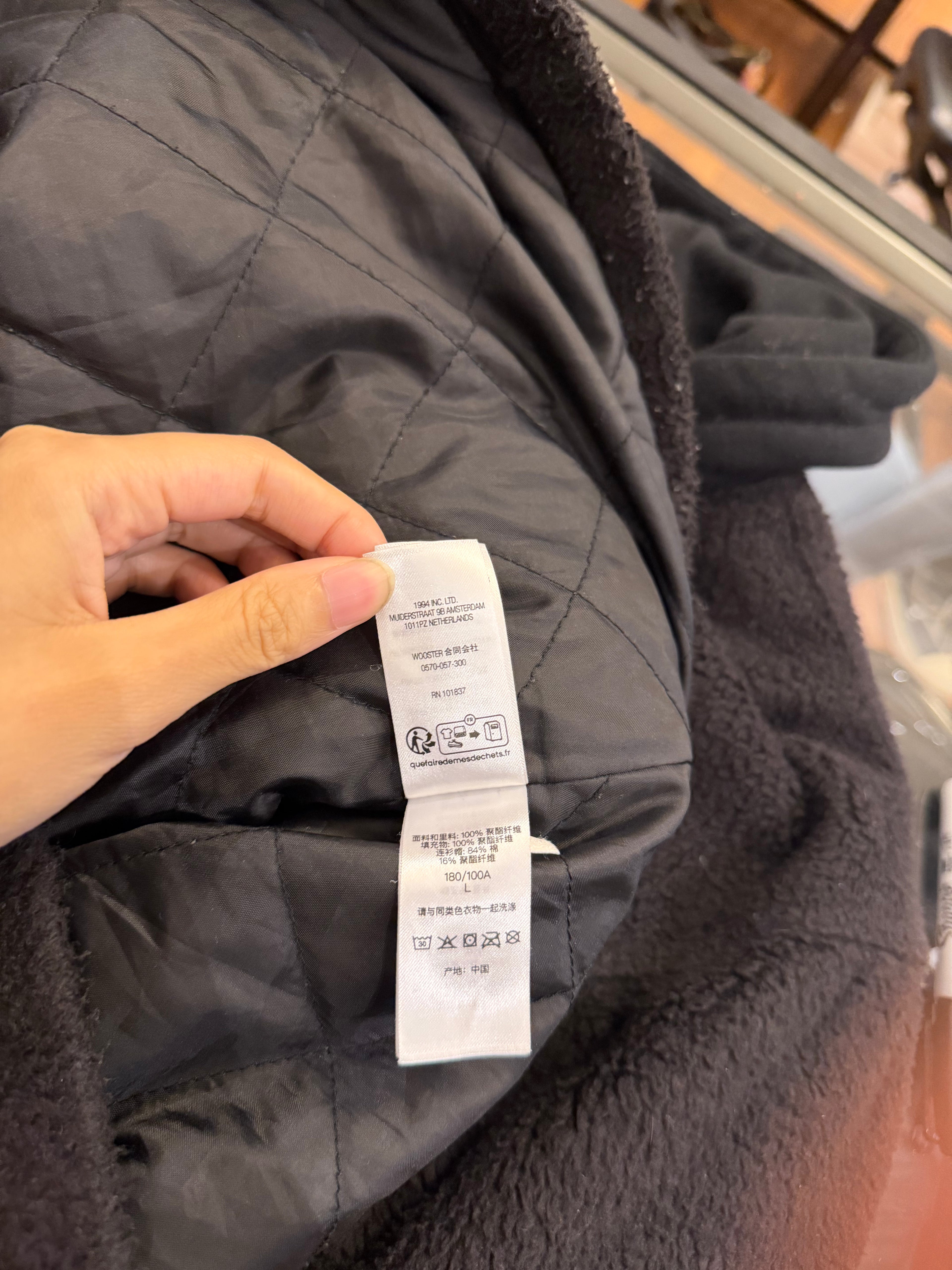 Supreme Fleece Zip Up
Hoodie - Black