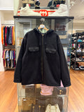 Supreme Fleece Zip Up
Hoodie - Black