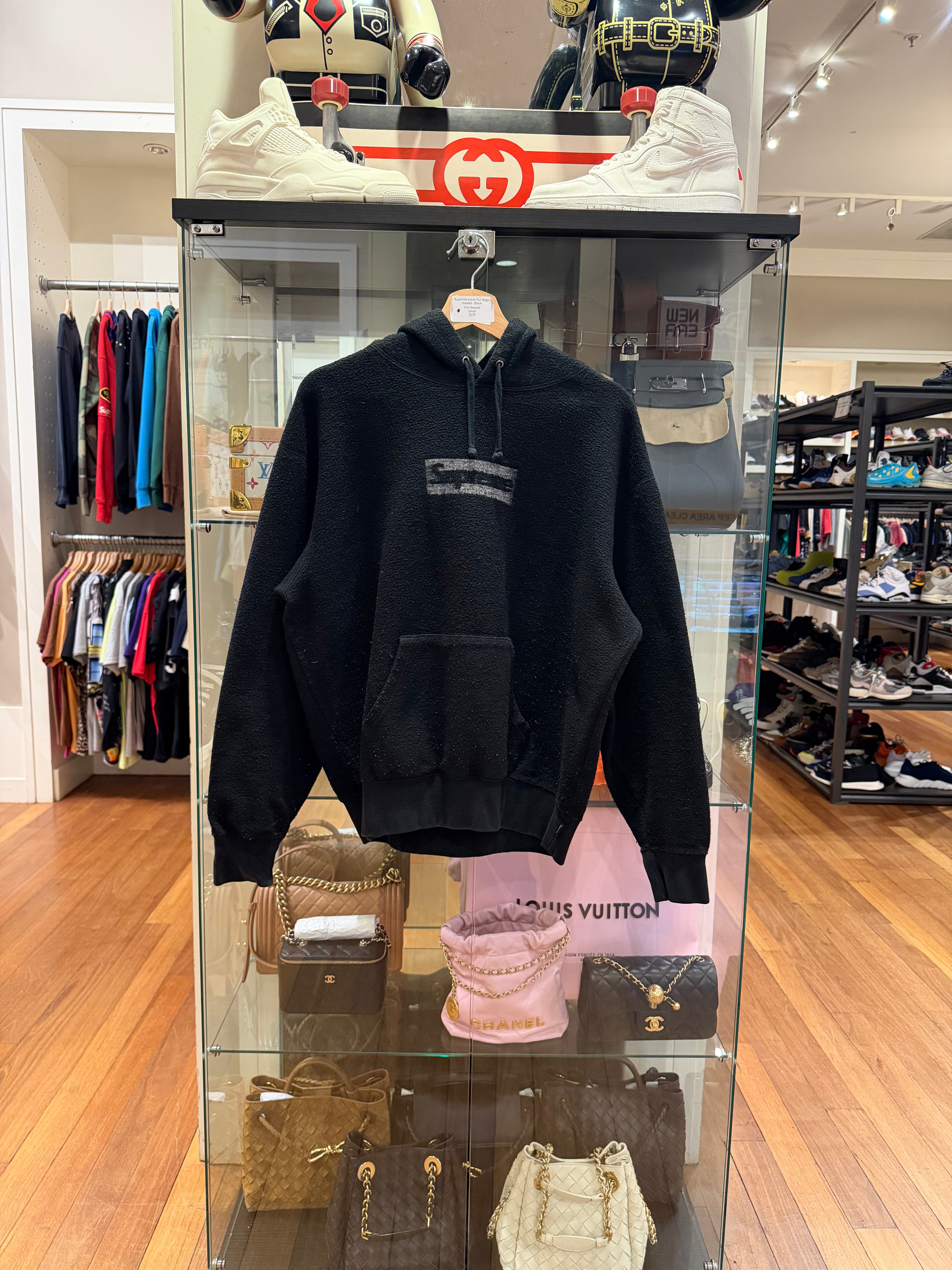 Supreme Inside Out Bogo
Hoodie - Black