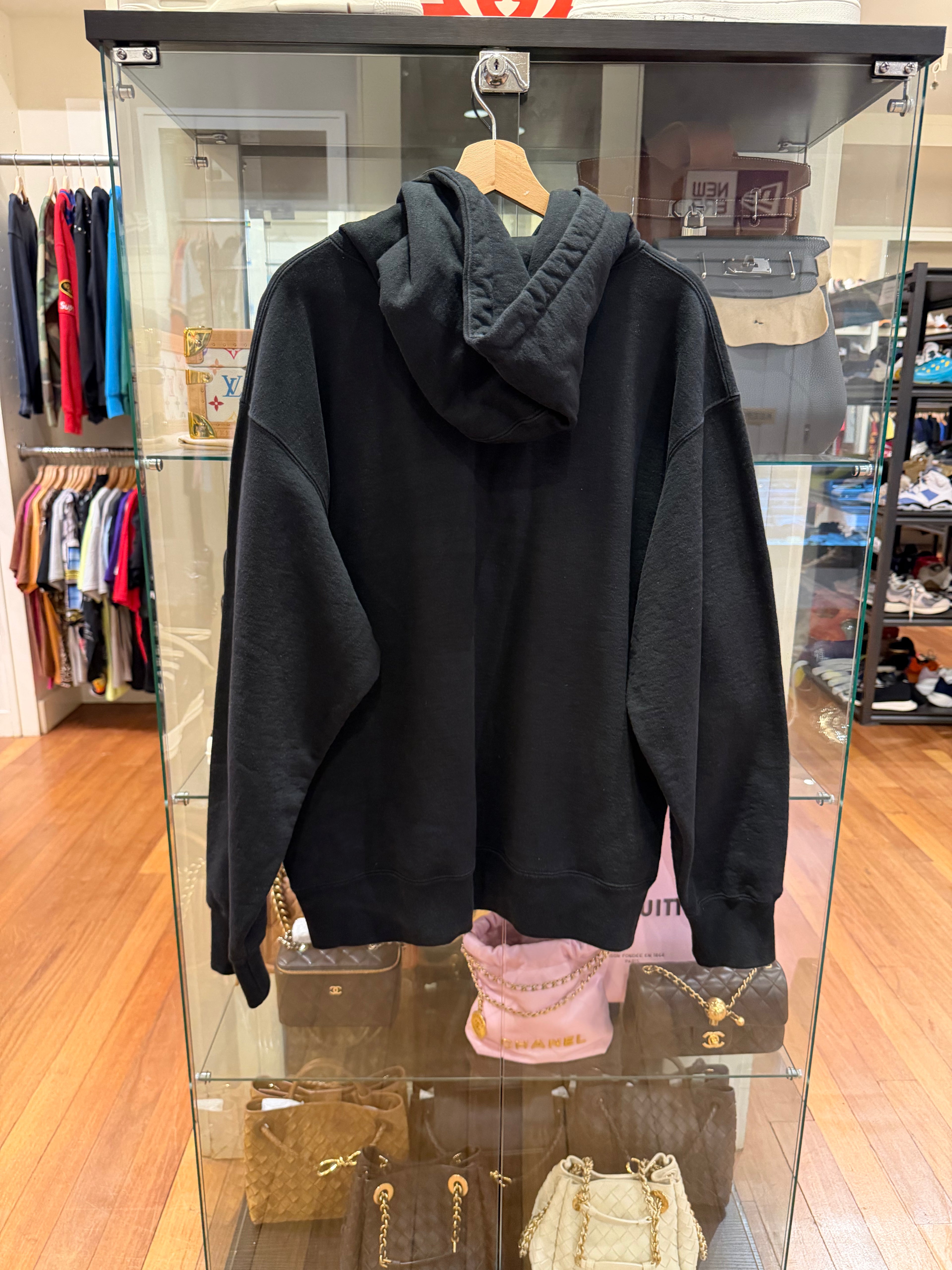 Supreme USA Hoodie - Black