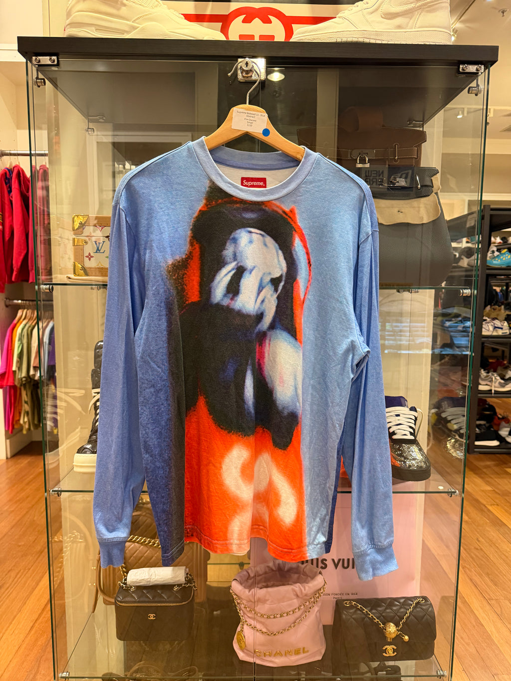 Supreme Bobsled LS- Blue Abstract