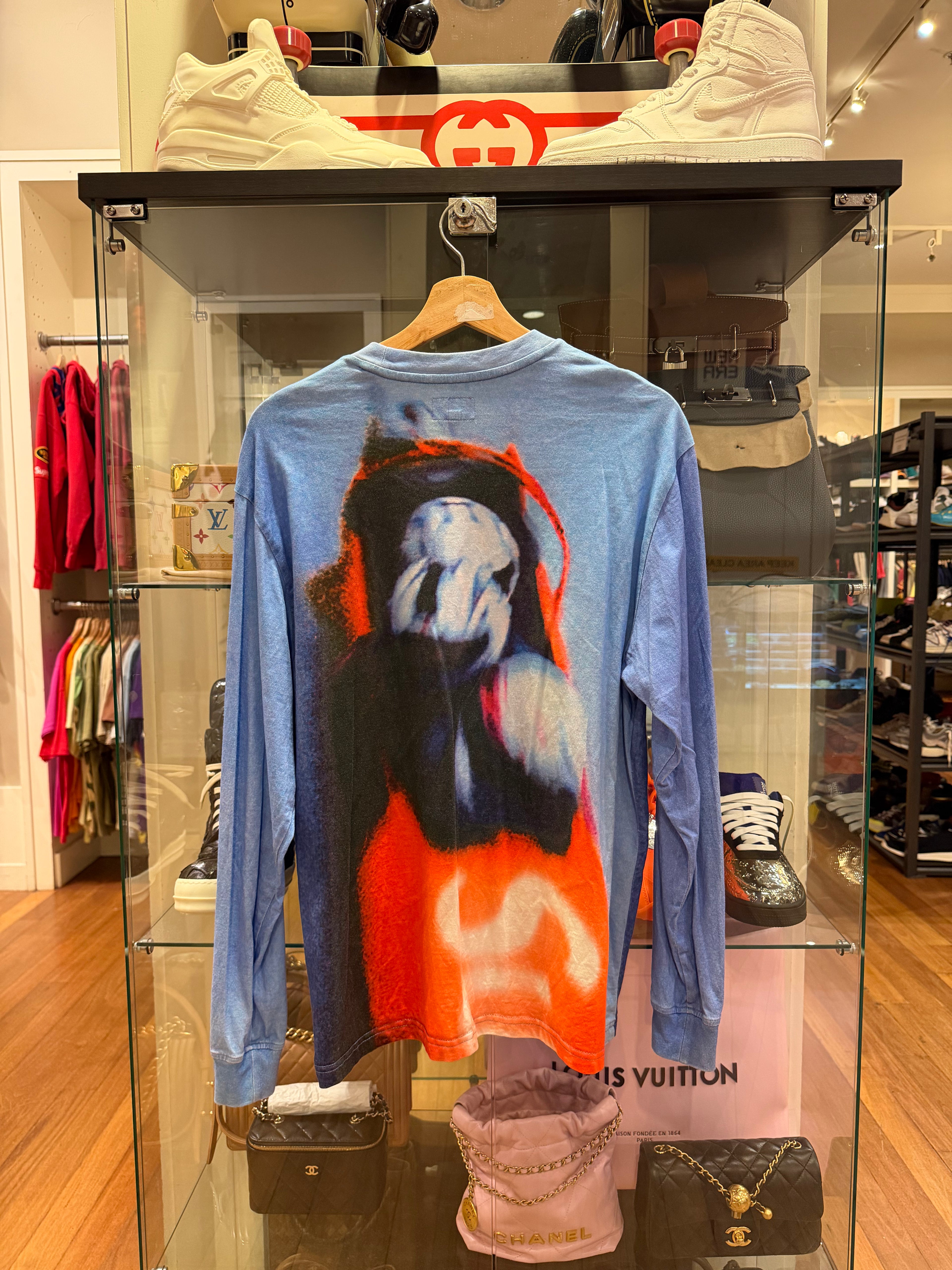 Supreme Bobsled LS- Blue Abstract