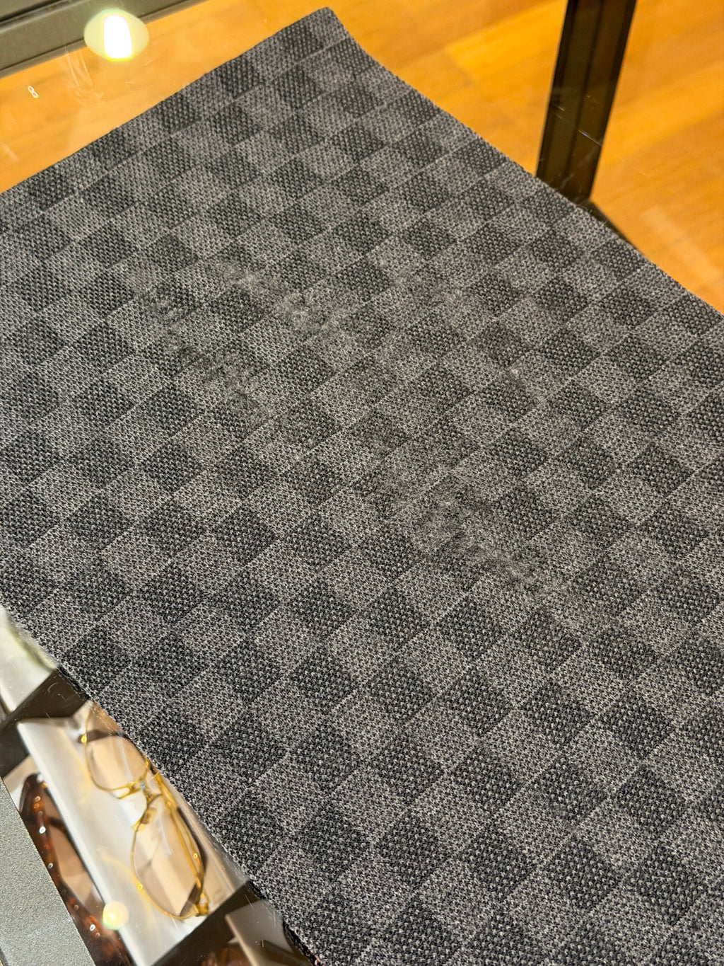 Louis Vuitton Wool Damier Scarf