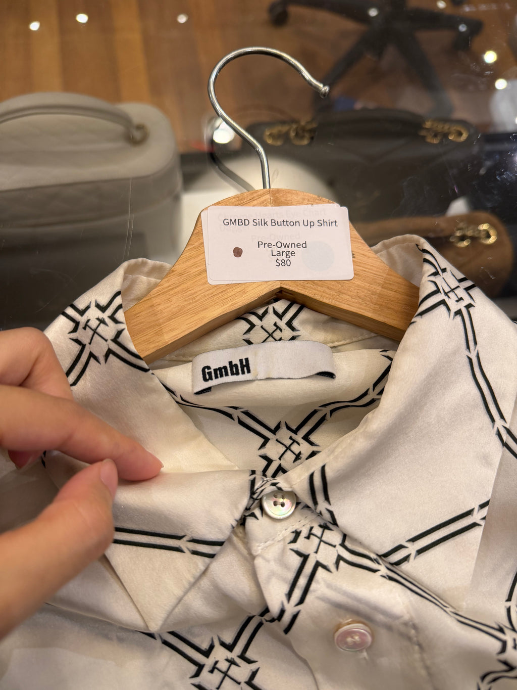 GMBD Silk Button Up Shirt