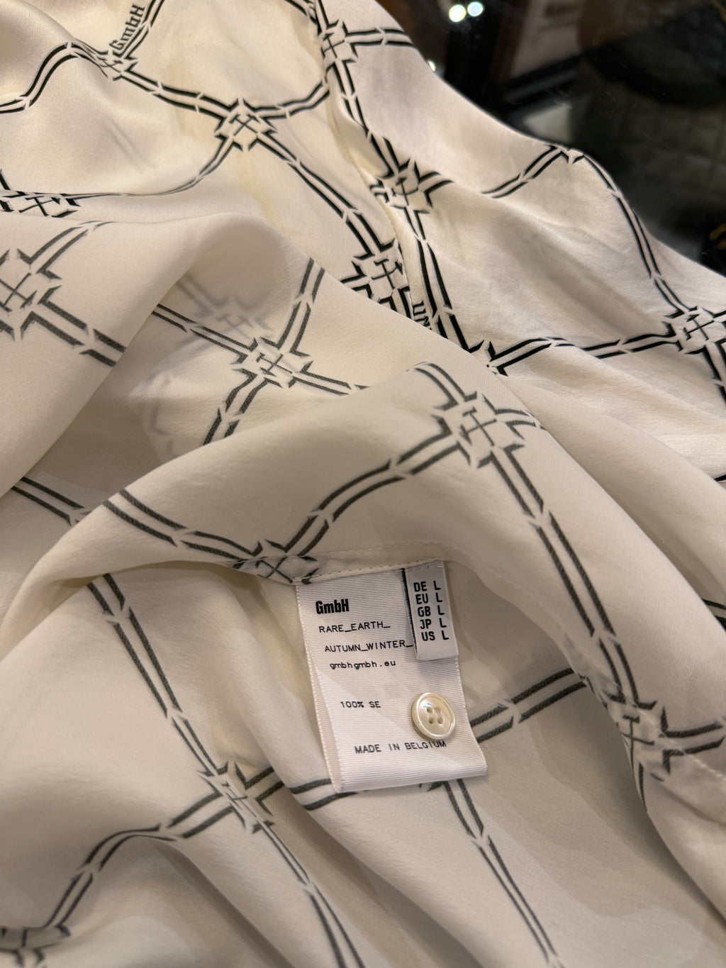 GMBD Silk Button Up Shirt