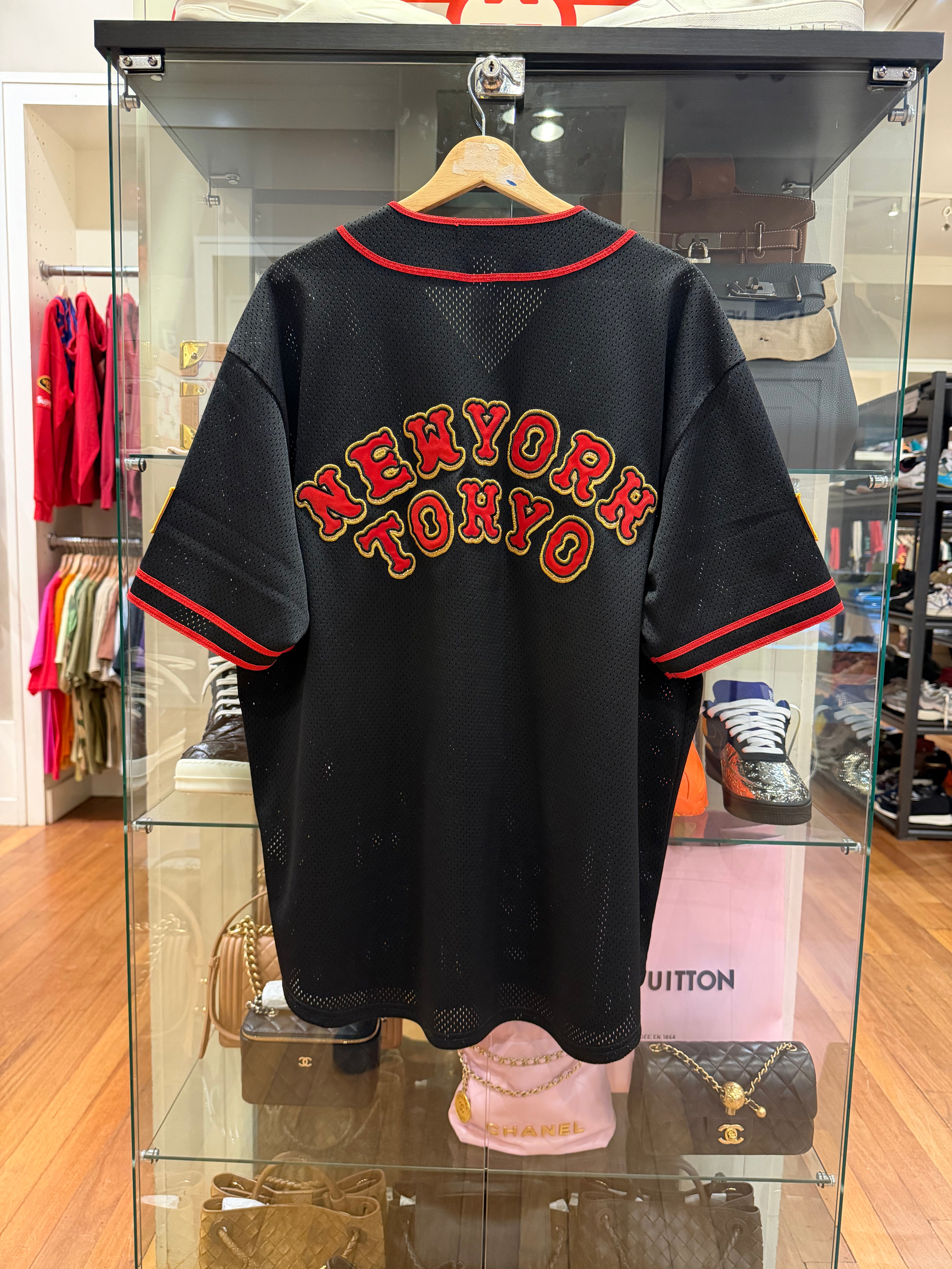 Supreme SS25 Homerun
Baseball Jersey - Black