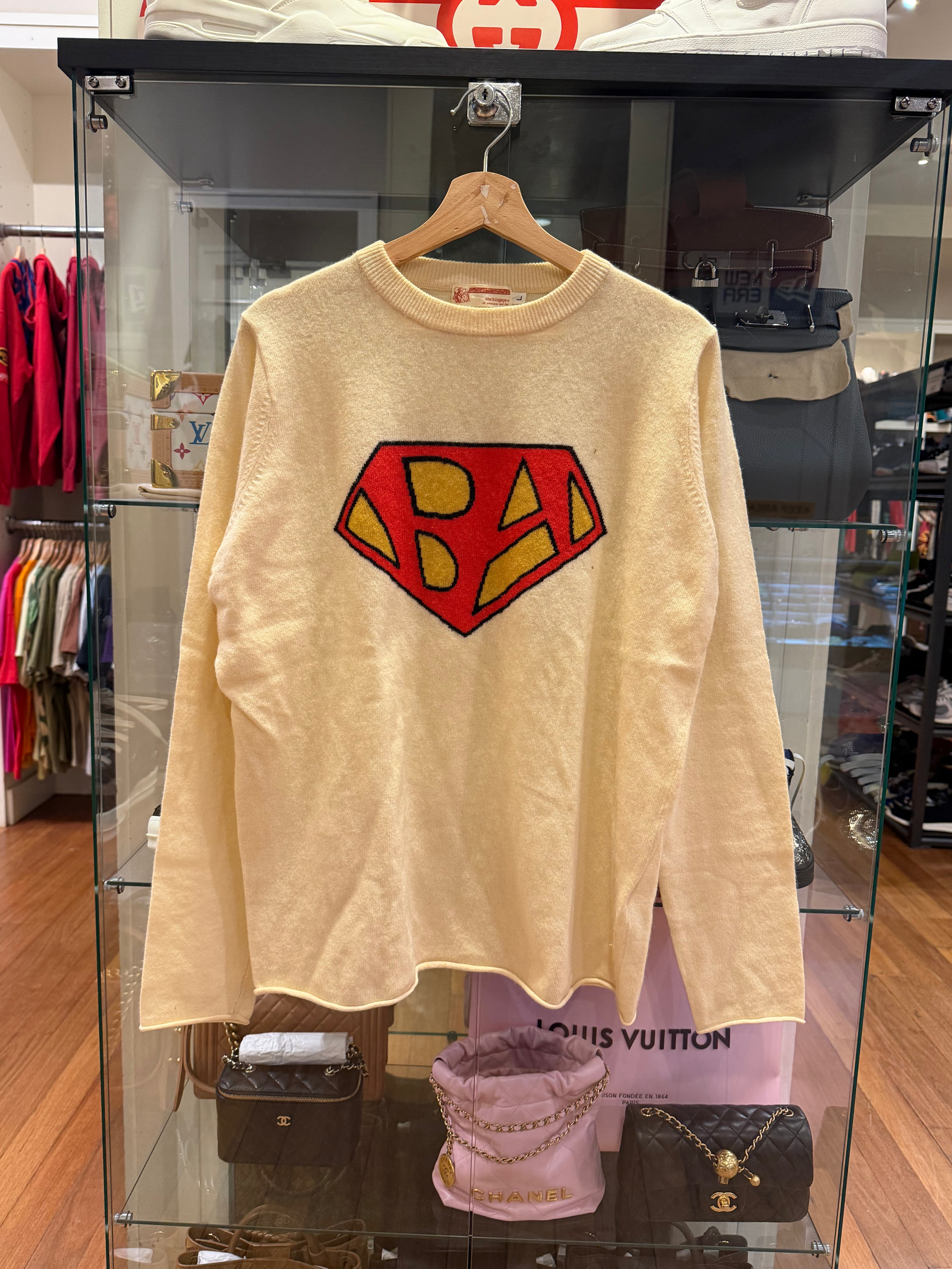 Vintage Bape (Superman) Wool Blend Sweater