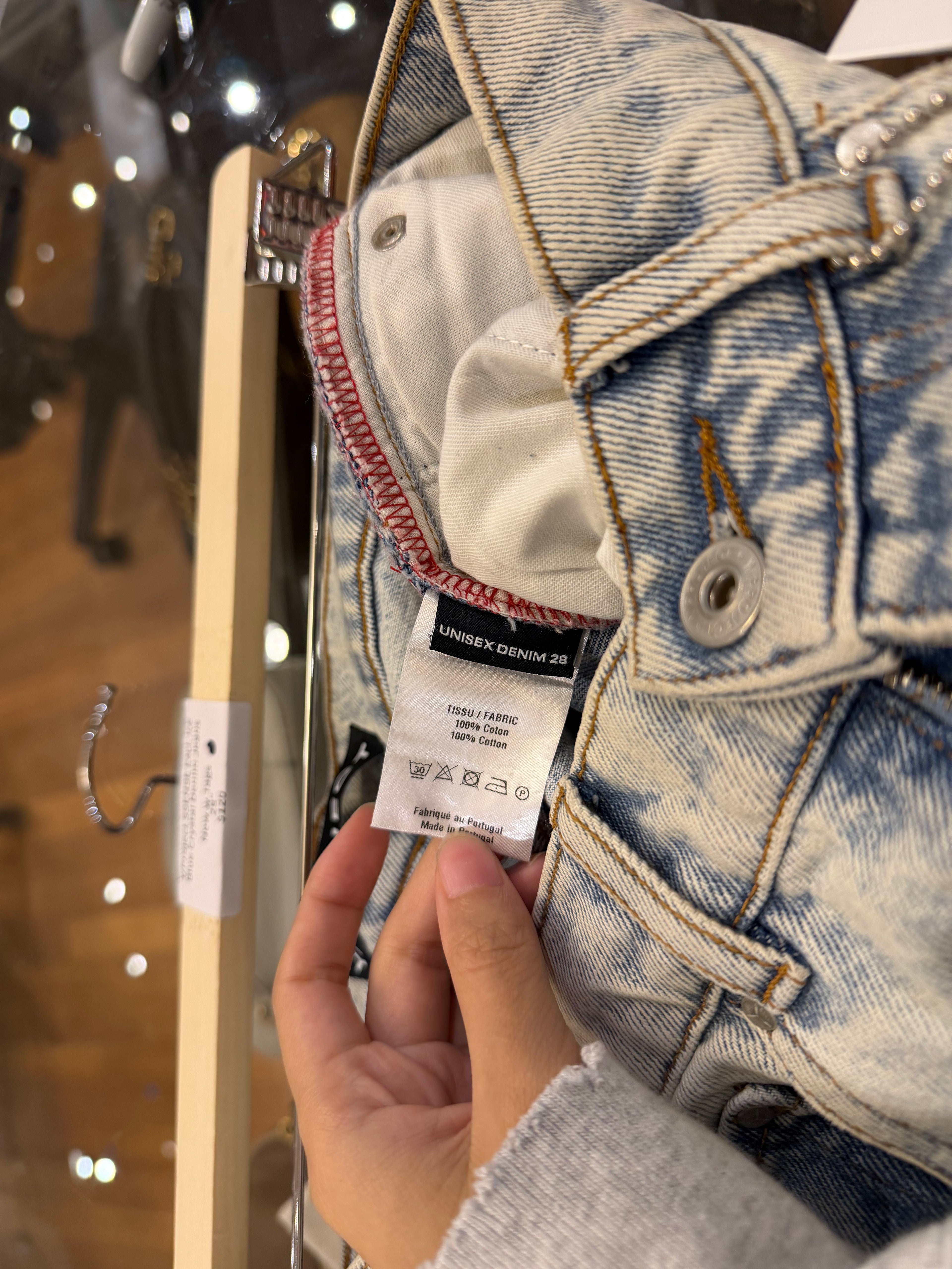 Y/Project SSENSE Excl. Ice
Blue Crystal Denim Jeans