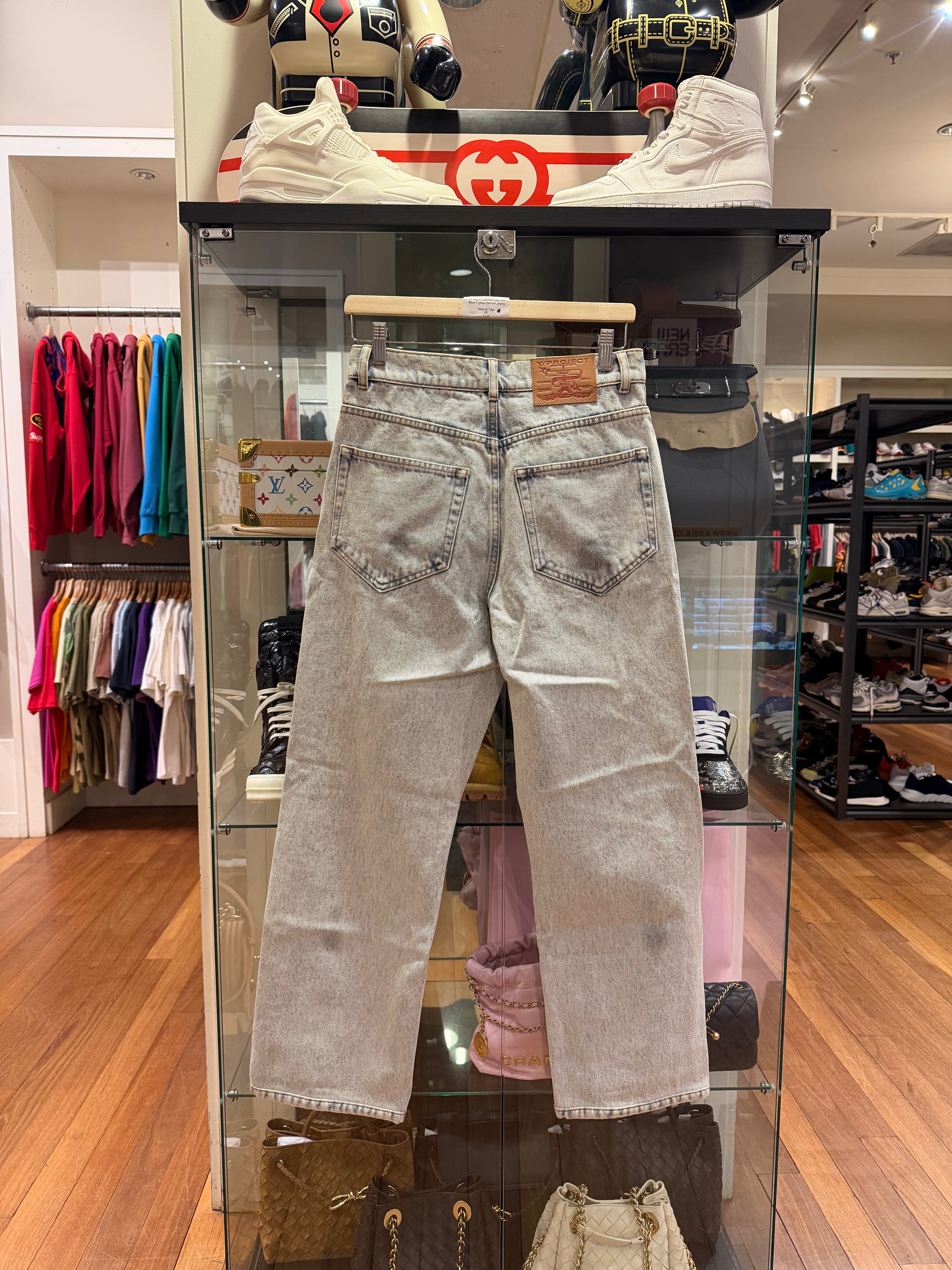 Y/Project SSENSE Excl. Ice
Blue Crystal Denim Jeans