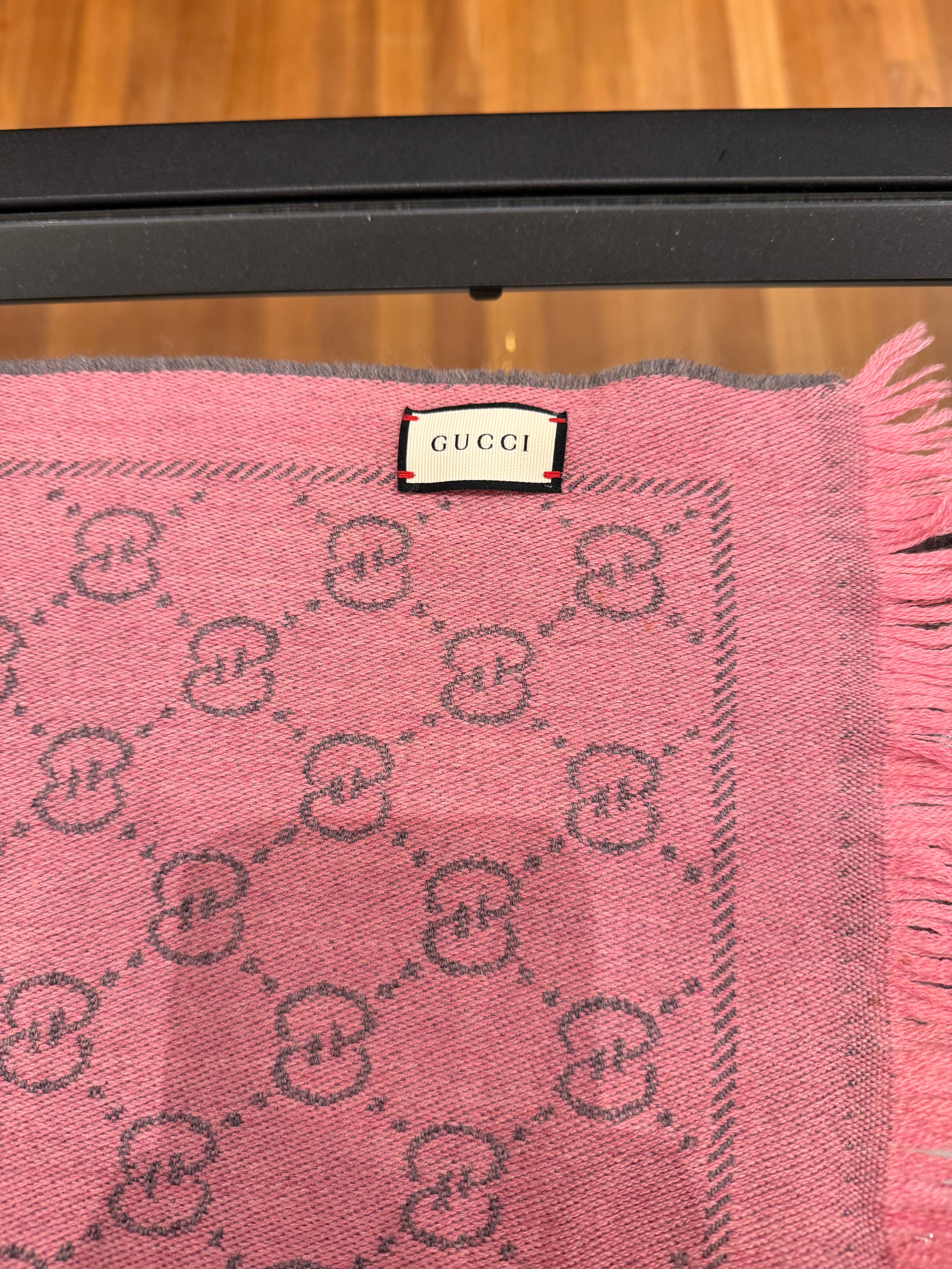 Gucci GG Wool Scarf