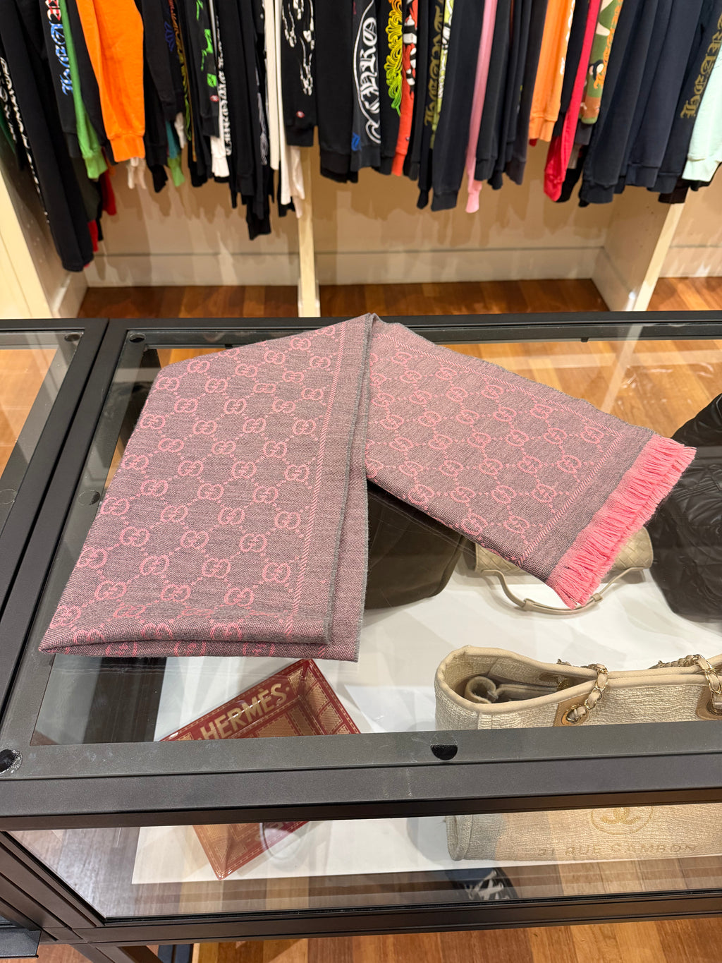 Gucci GG Wool Scarf