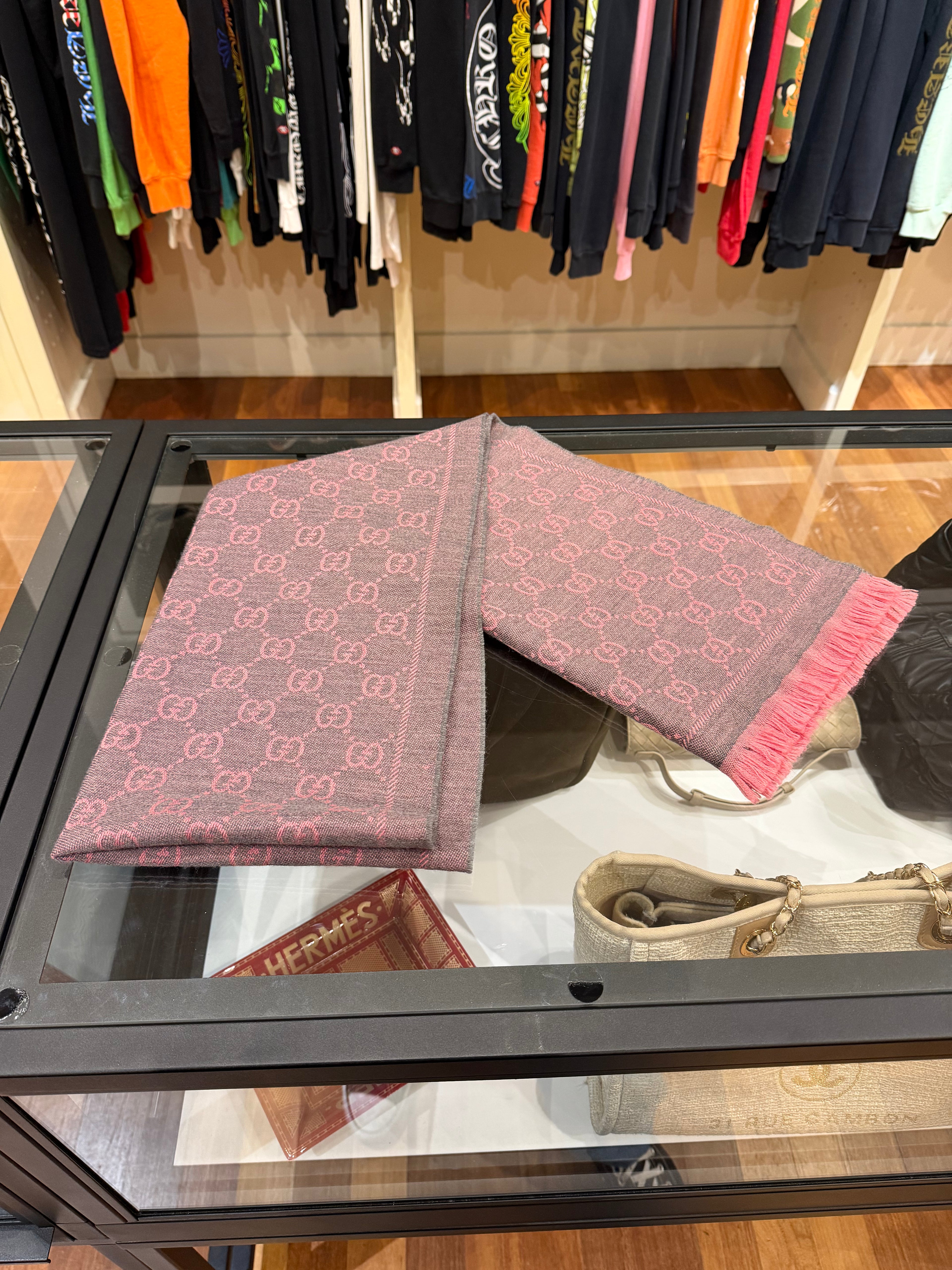 Gucci GG Wool Scarf