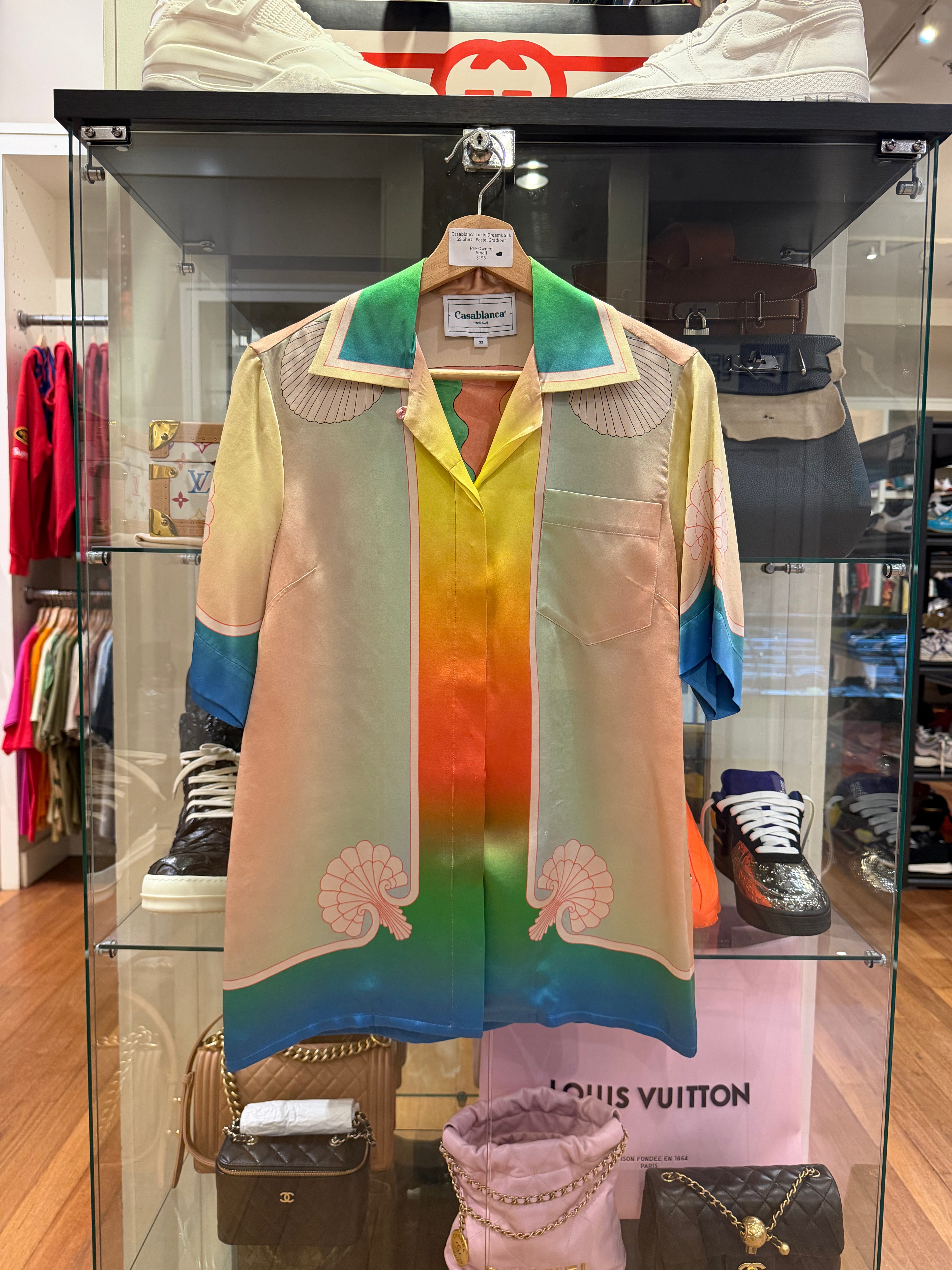 Casablanca Lucid Dreams Silk
SS Shirt - Pastel Gradient