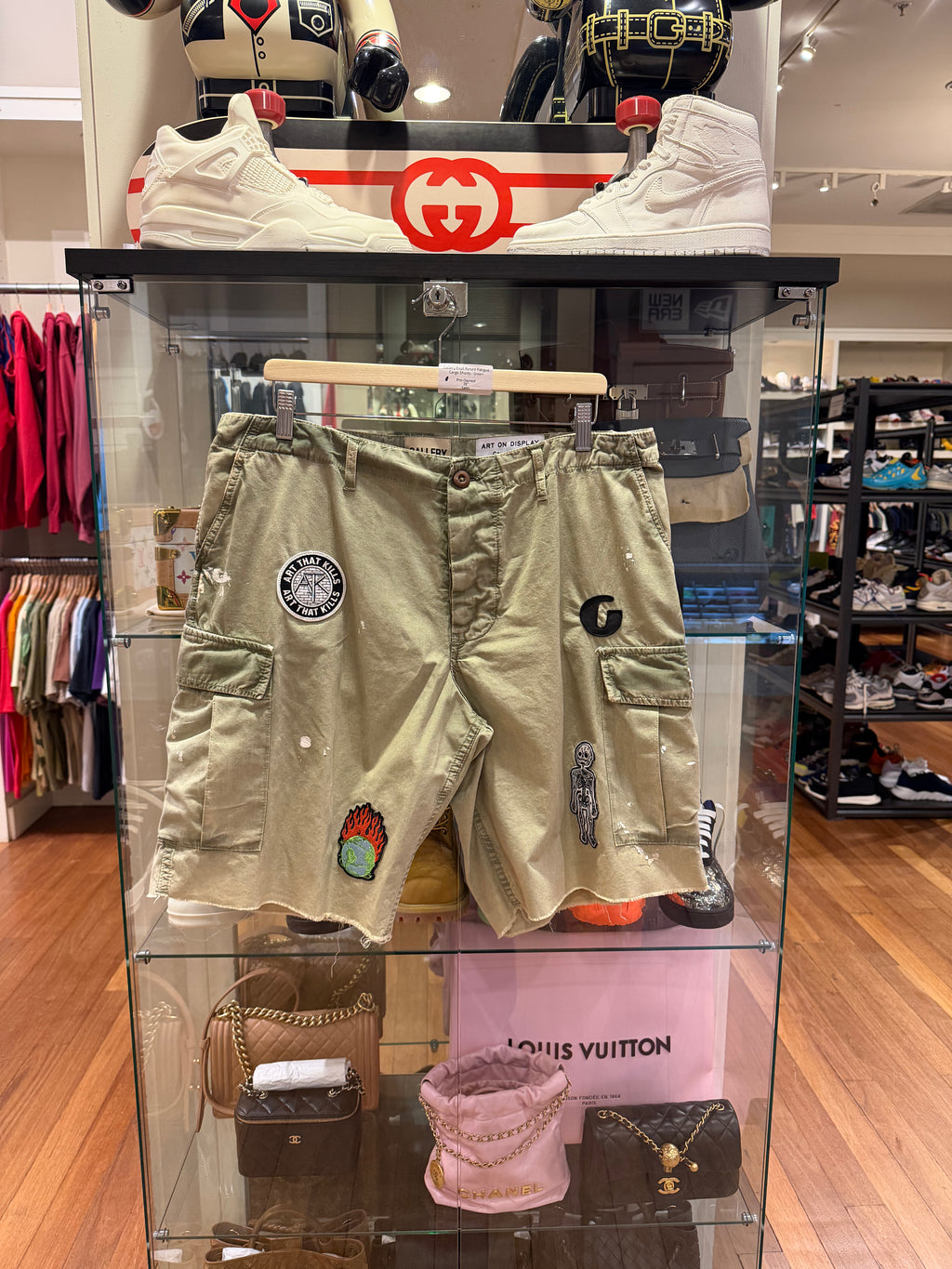 Gallery Dept Kenzie Fatigue
Cargo Shorts - Green