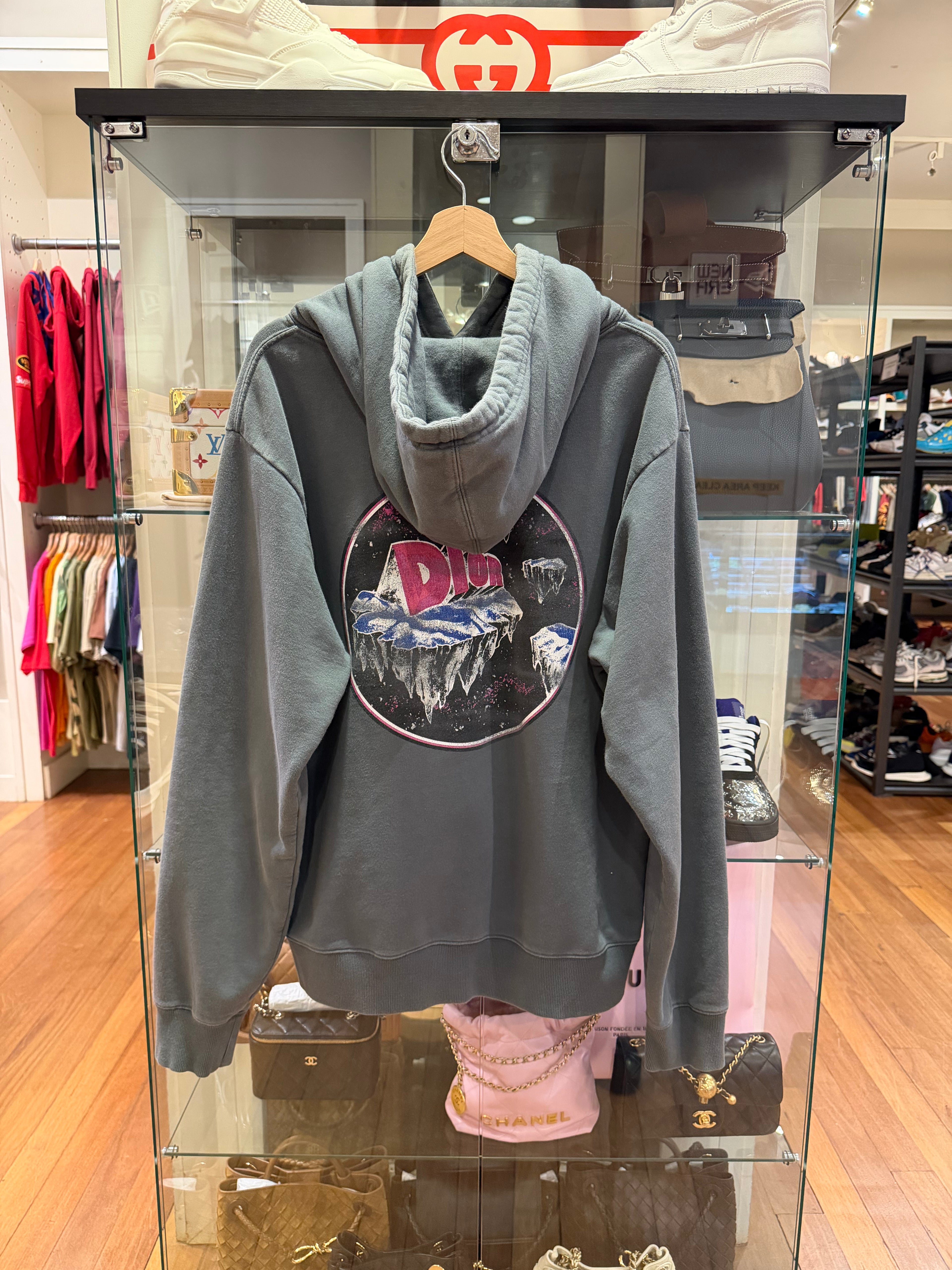 Dior Space Logo Pullover
Hoodie - Grey