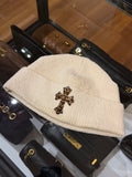 Chrome Hearts ‘Badda Bing’ Pony Hair Cross Patch Beanie