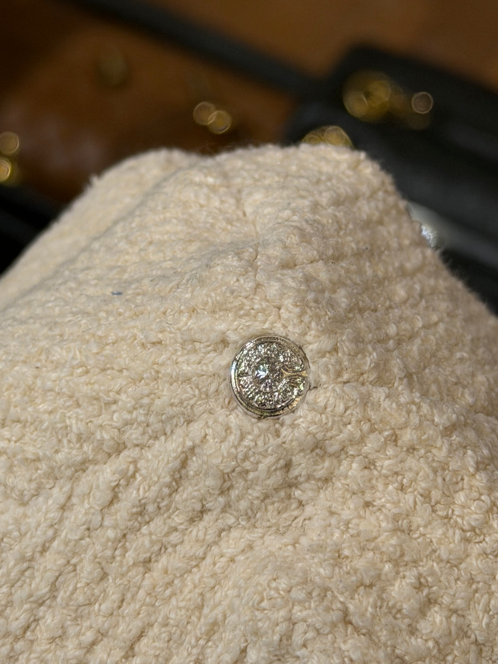 Chrome Hearts ‘Badda Bing’ Pony Hair Cross Patch Beanie