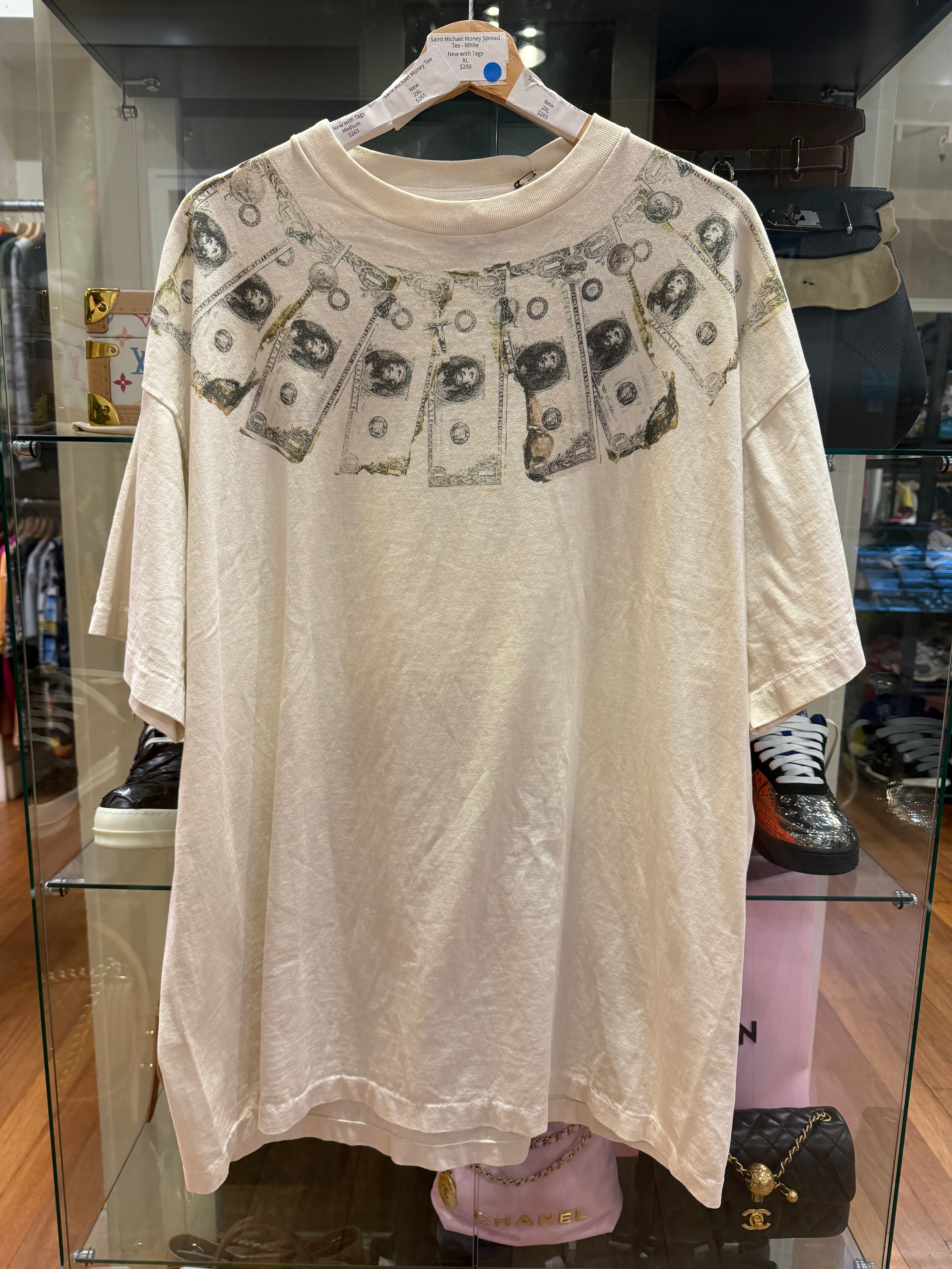 Saint Michael Money Spread Tee