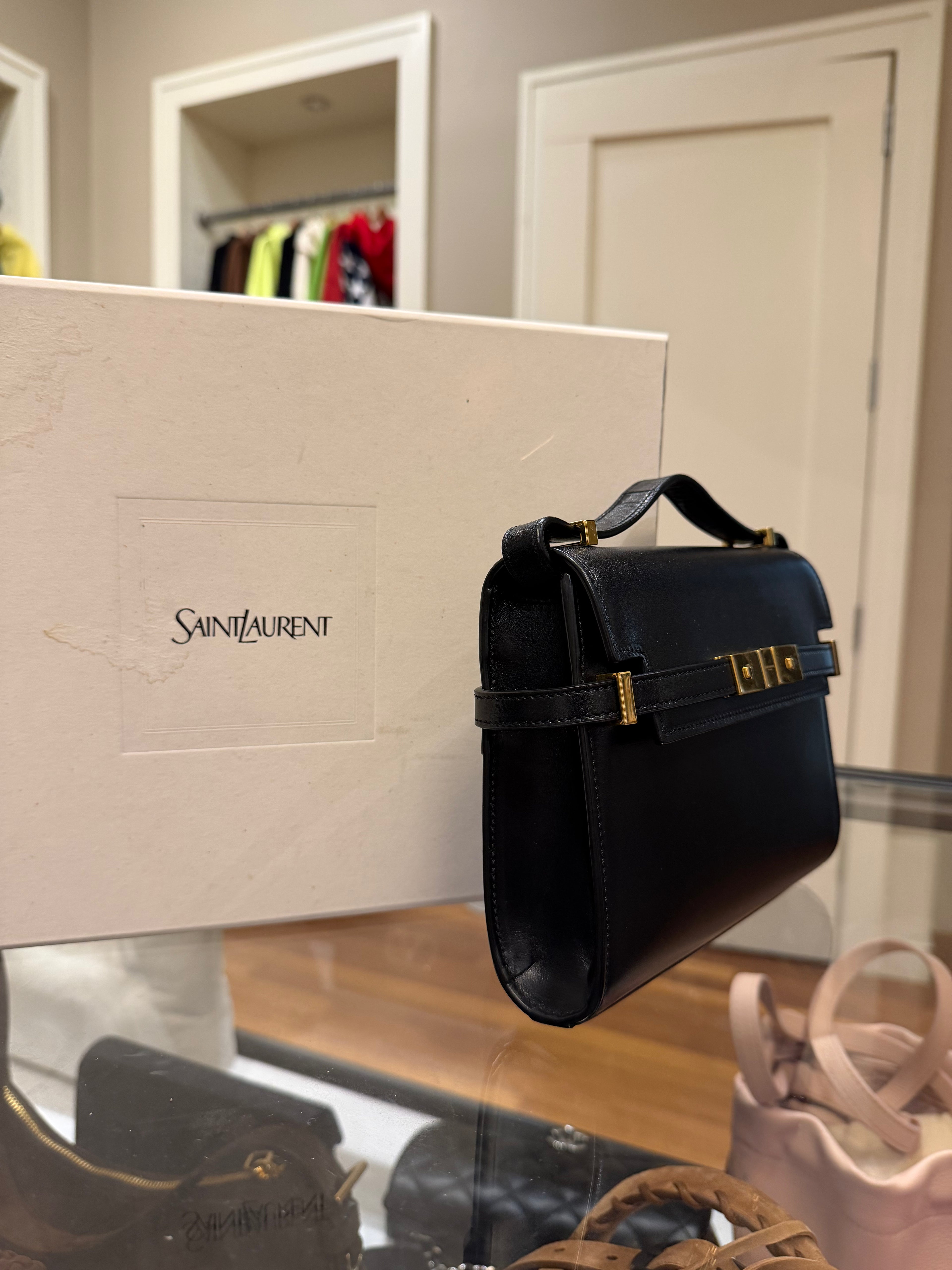Saint Laurent Small Manhattan Shoulder Bag