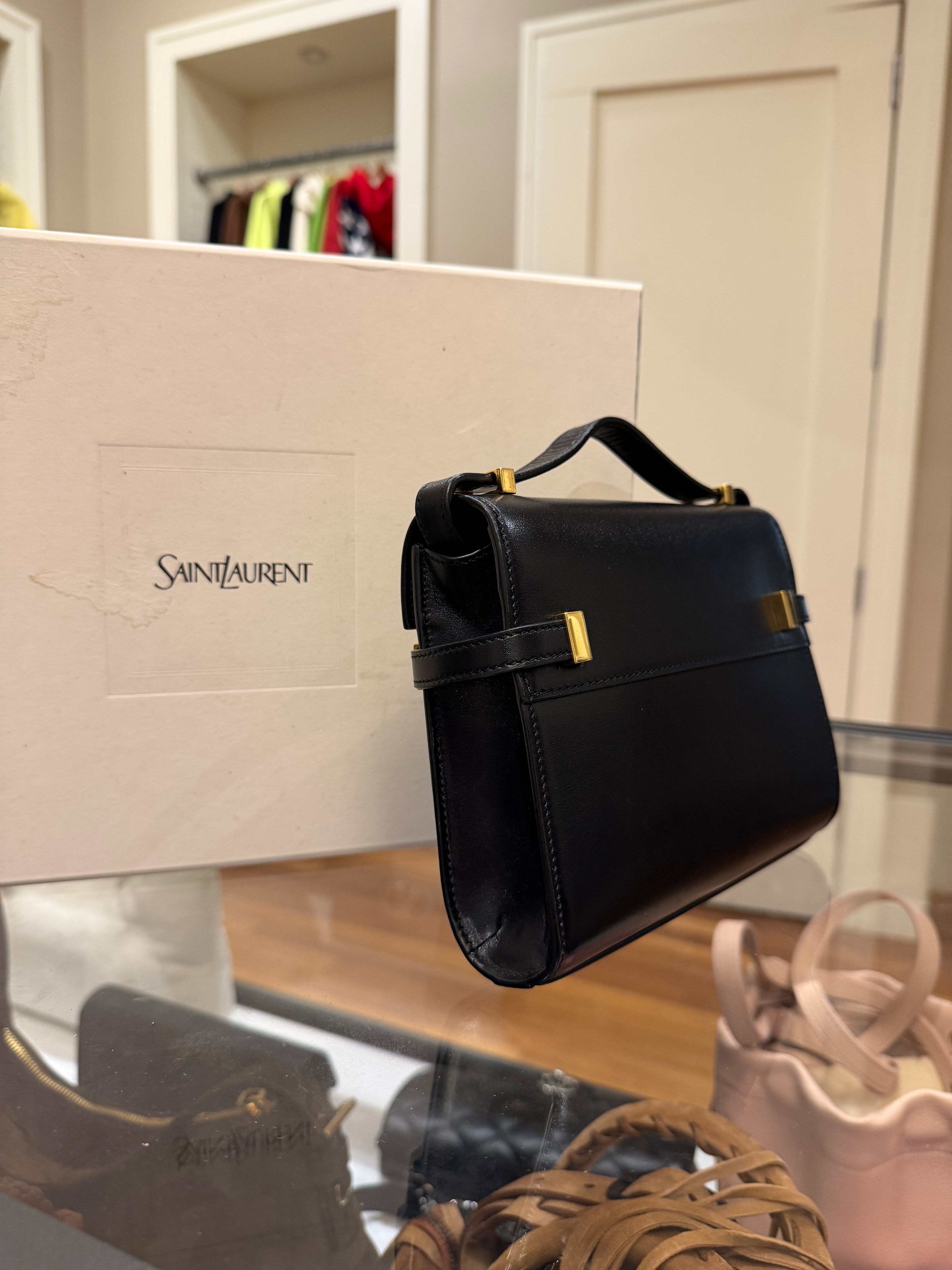 Saint Laurent Small Manhattan Shoulder Bag