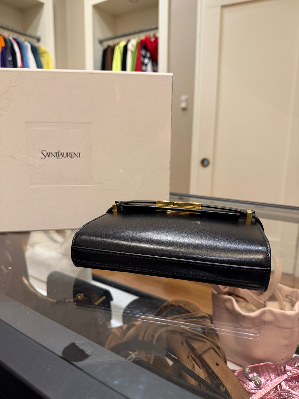 Saint Laurent Small Manhattan Shoulder Bag