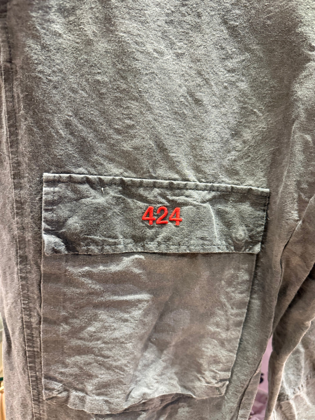 424 Workwear Zippered
Adjustable Cargo Pants