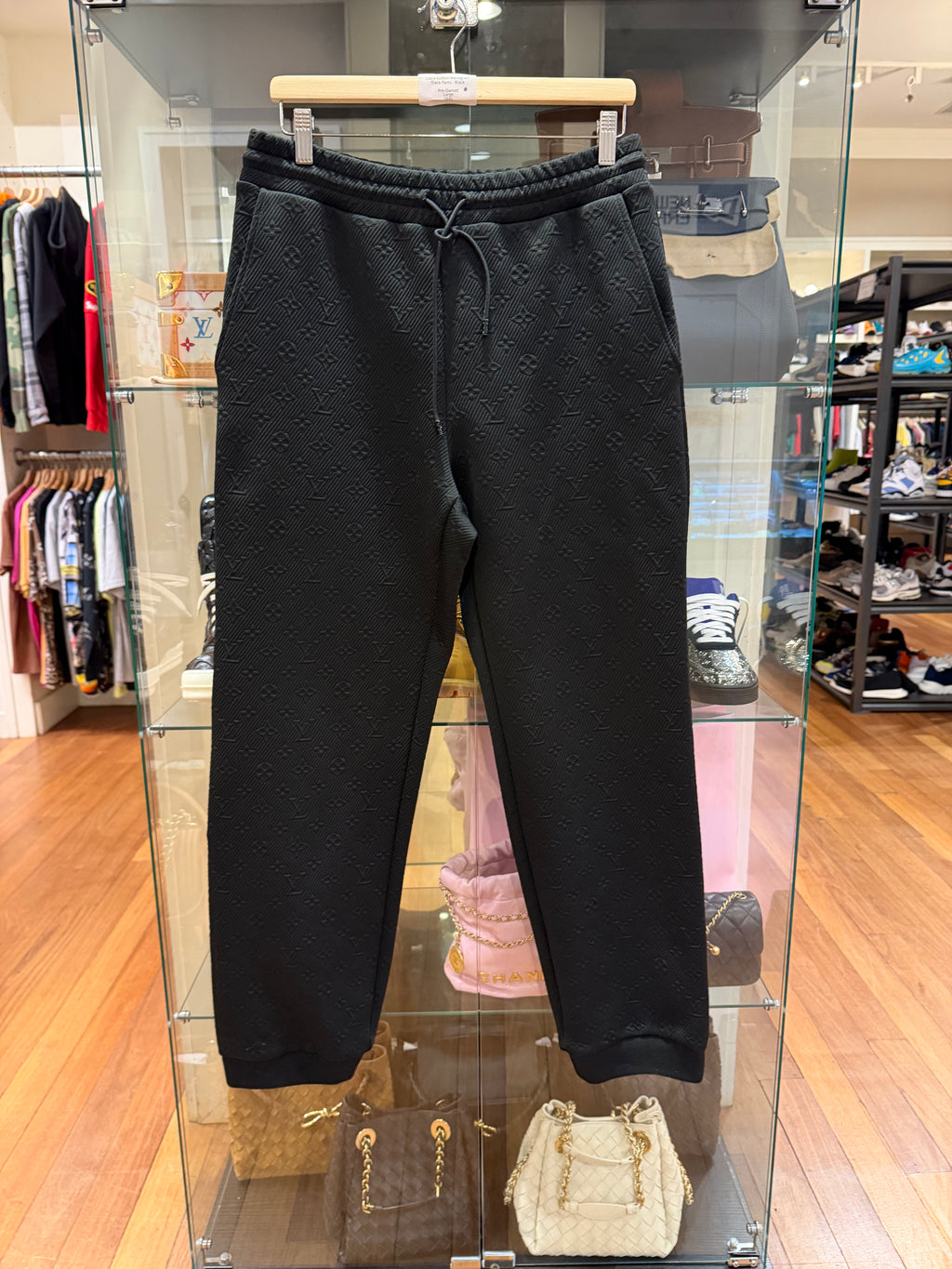 Louis Vuitton Monogram
Track Pants - Black