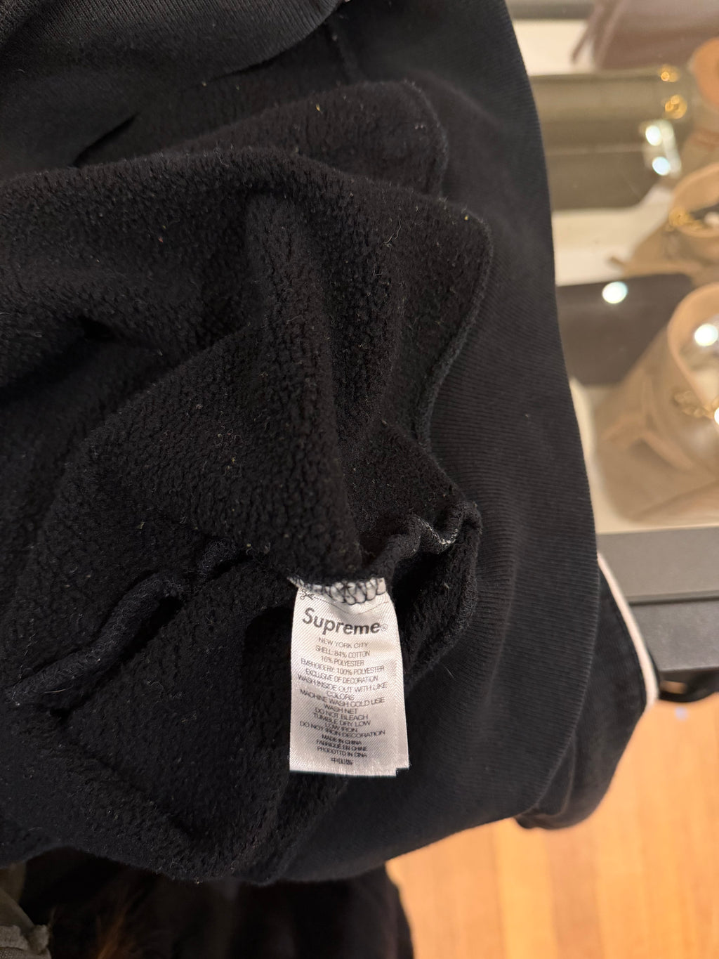 424 x Doublet Frayed Patch
Hoodie - Black
