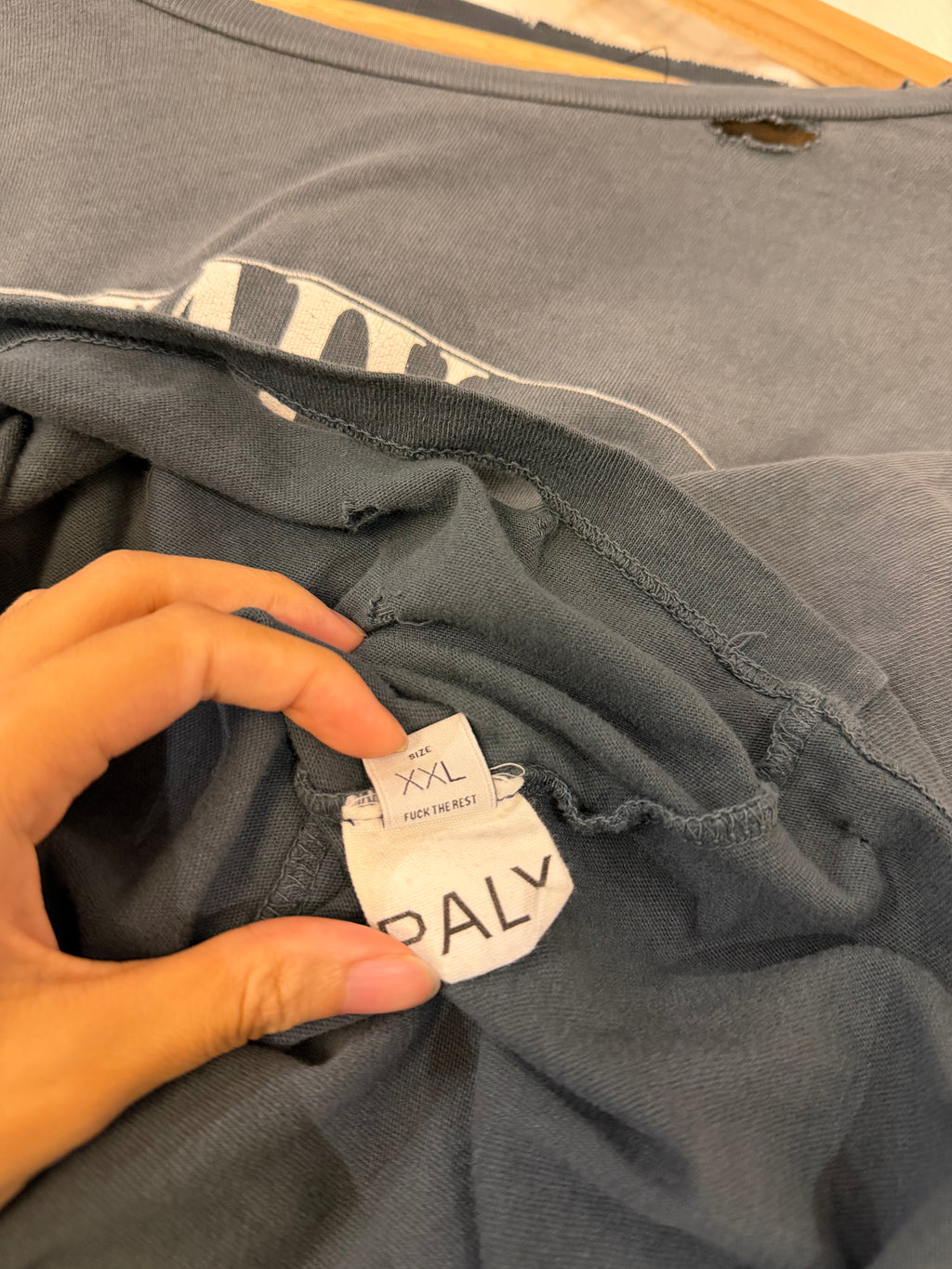 Paly Hollywood Myra Breckenridge LS - Blue