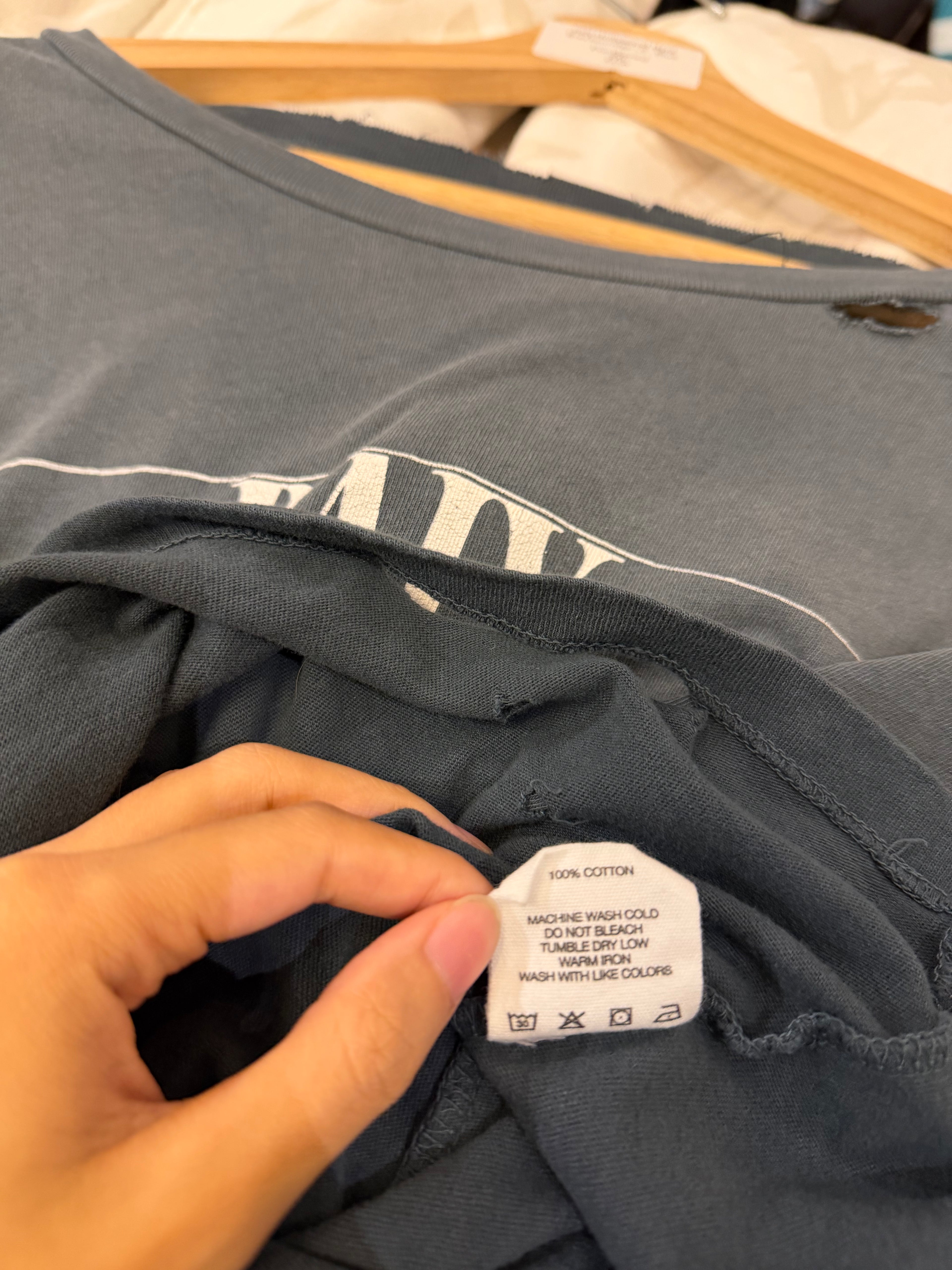 Paly Hollywood Myra Breckenridge LS - Blue