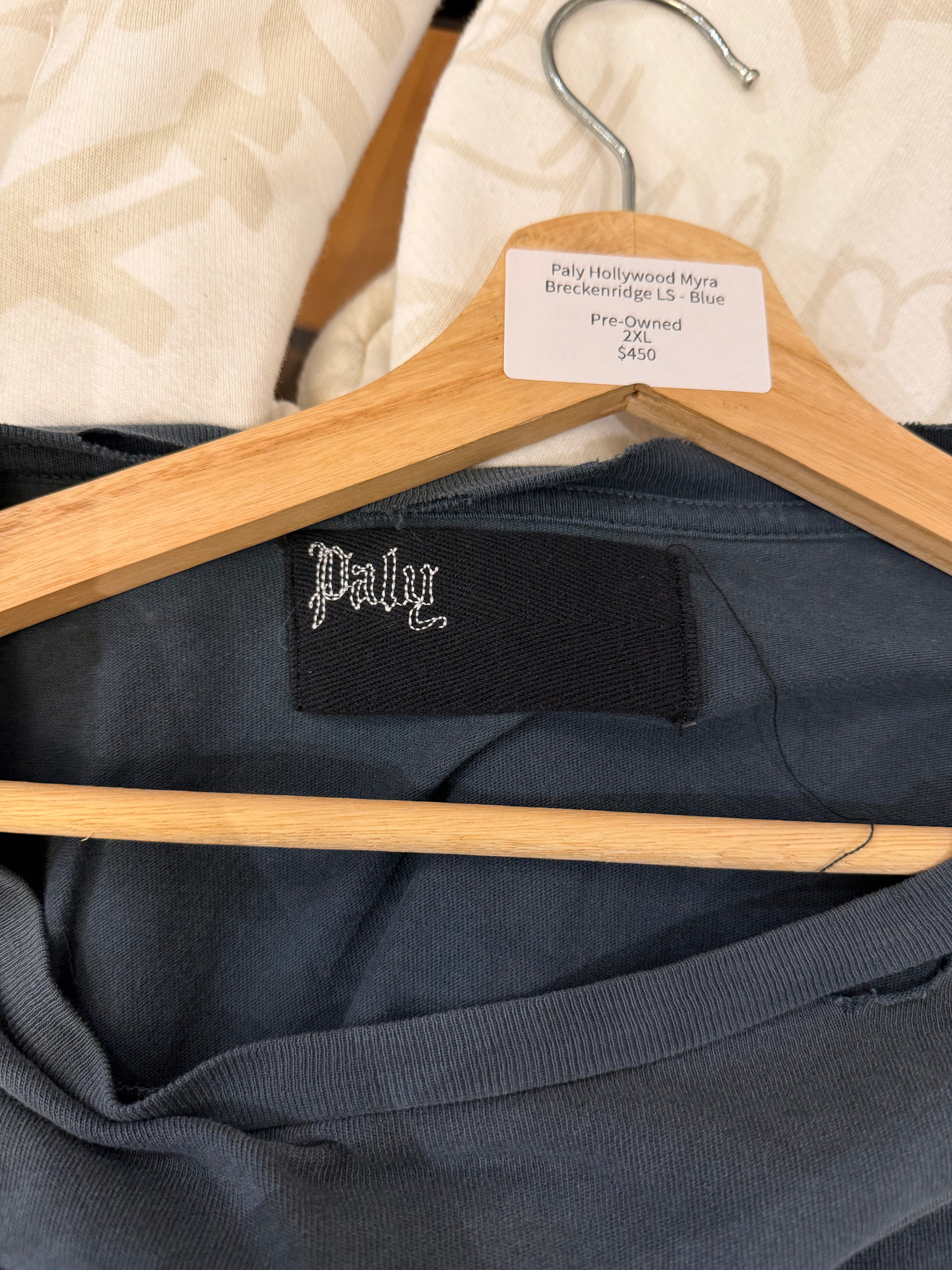 Paly Hollywood Myra Breckenridge LS - Blue