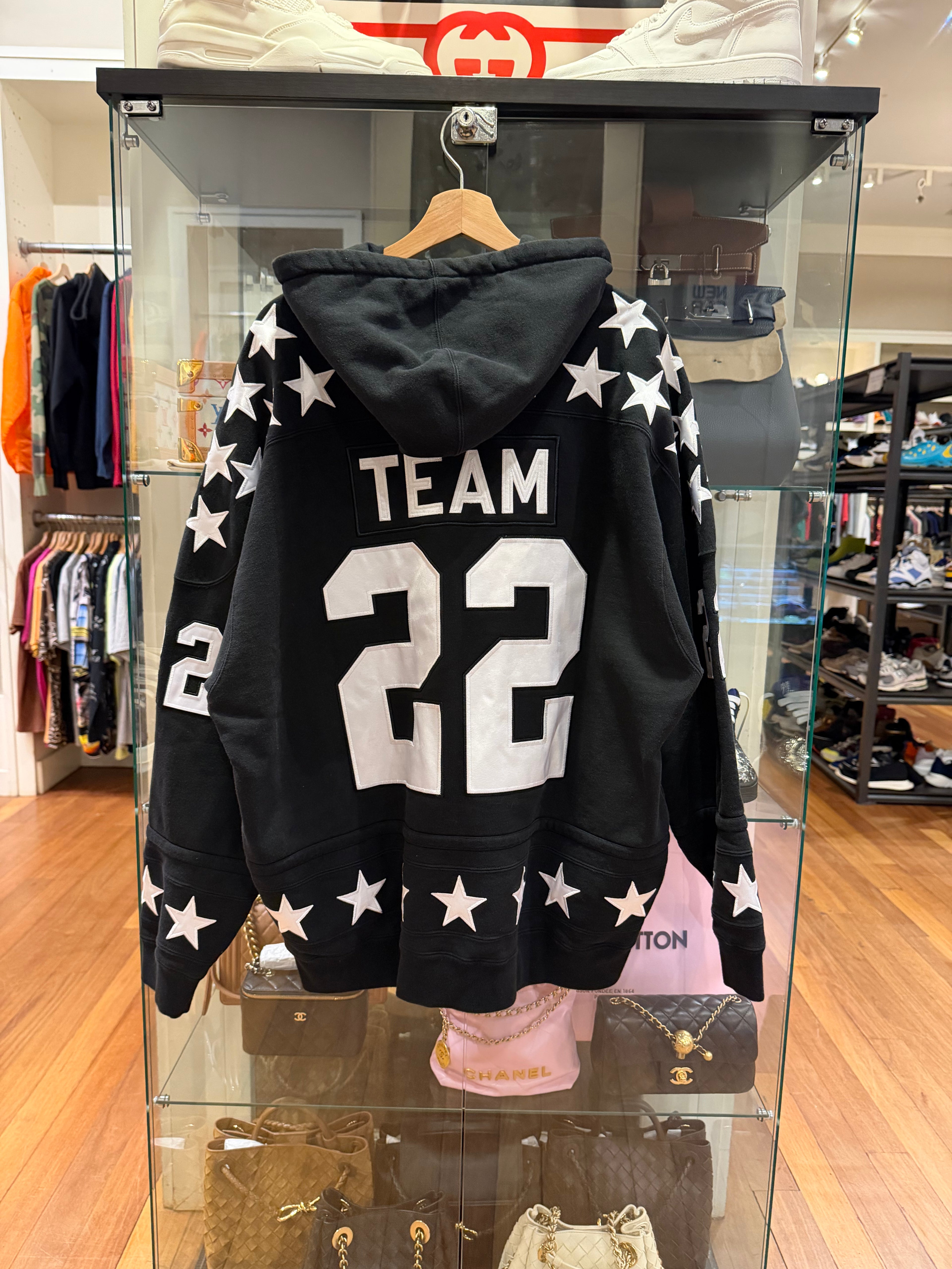 Supreme hockey Hoodie black