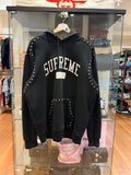Supreme Studded Hoodie -
Black