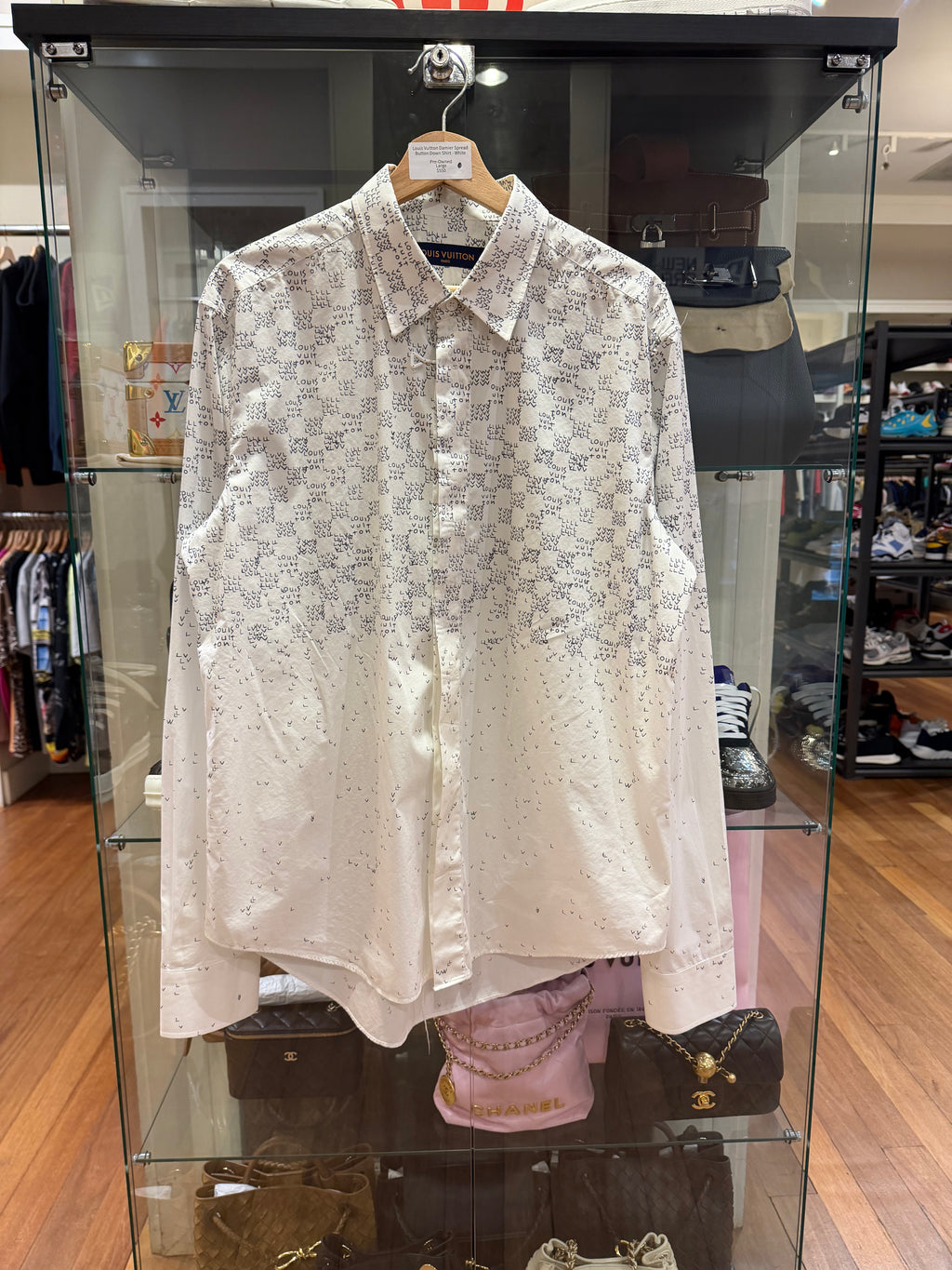 Louis Vuitton Damier Spread
Button Down Shirt - White