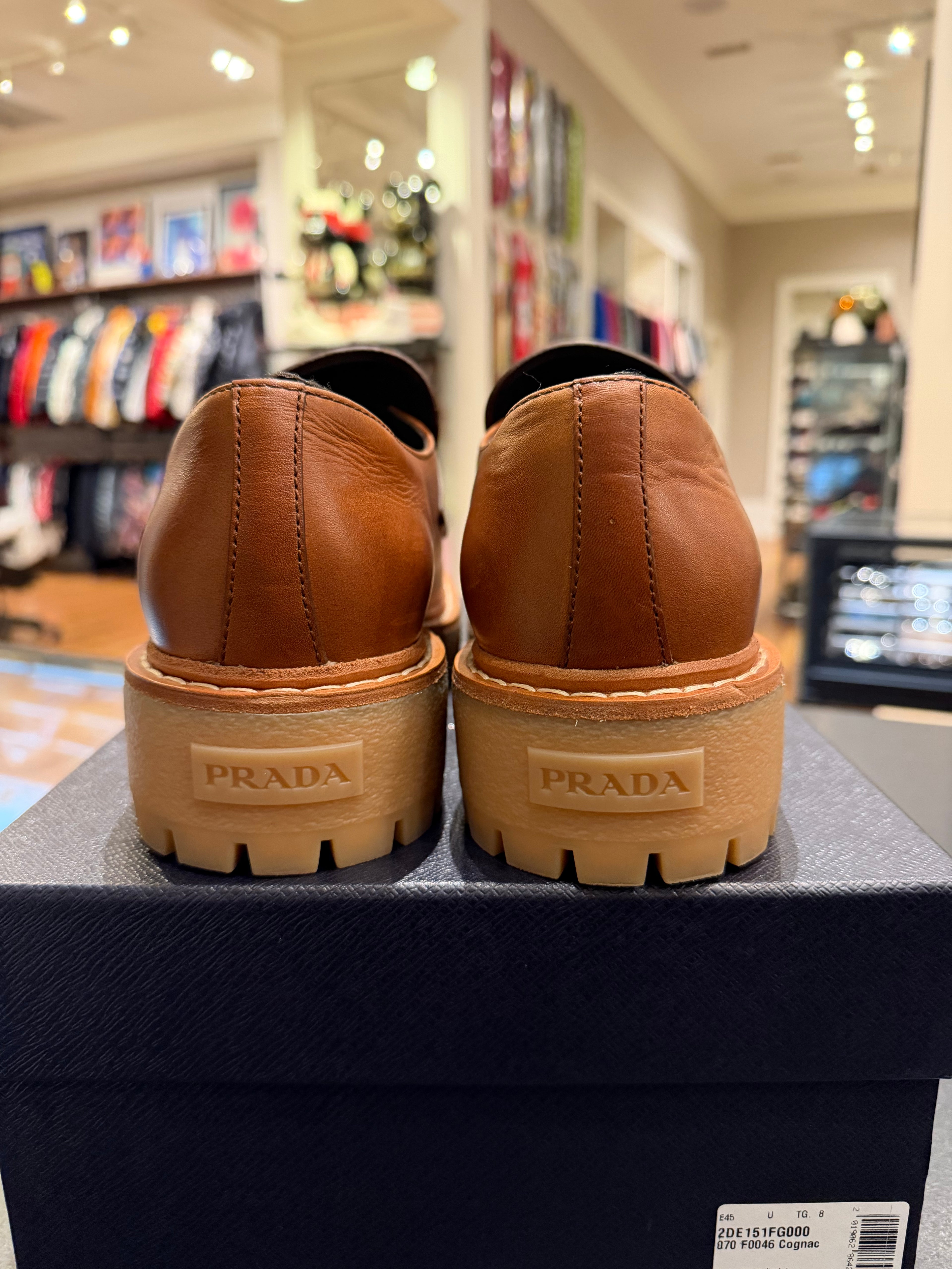 Prada Leather Loafers