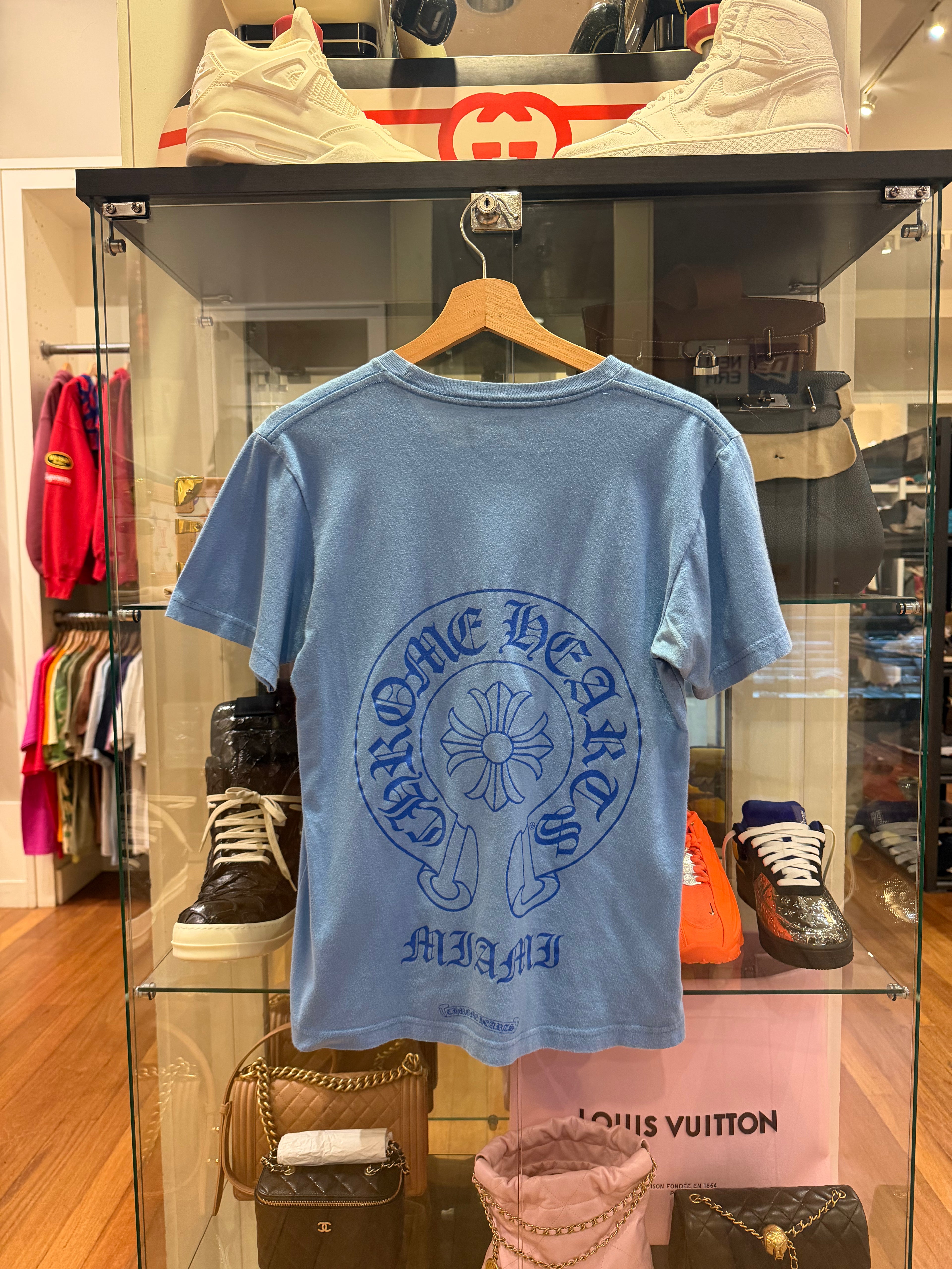 Chrome Hearts Miami
Horseshoe Floral Tee - Blue