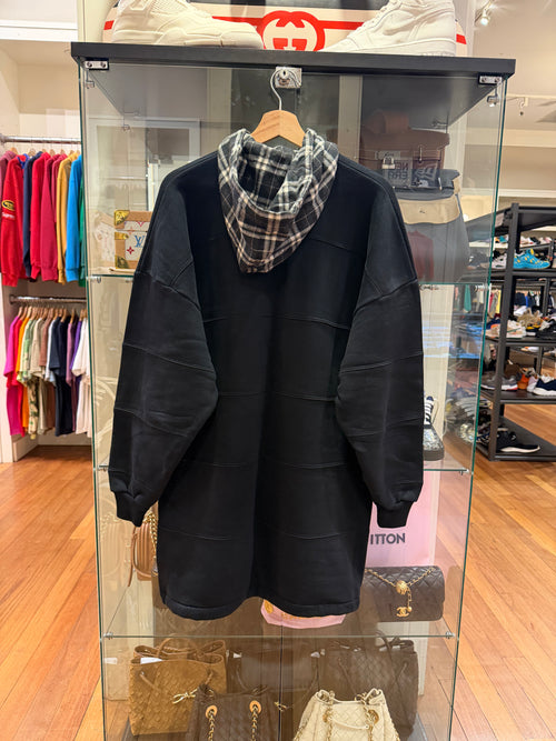 Balenciaga FW 18 Plaid
Patchwork Hoodie