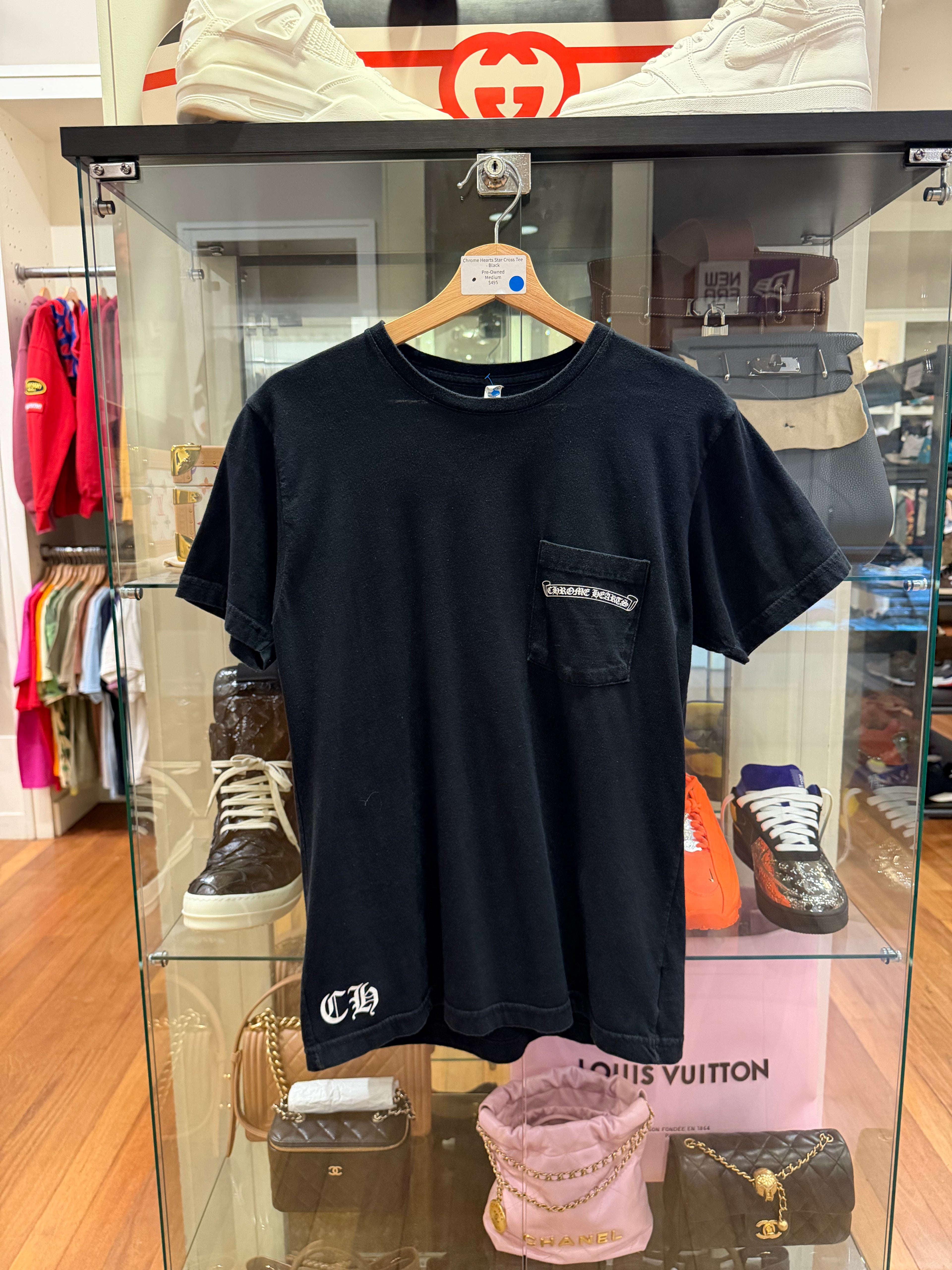 Chrome Hearts Star Cross Tee